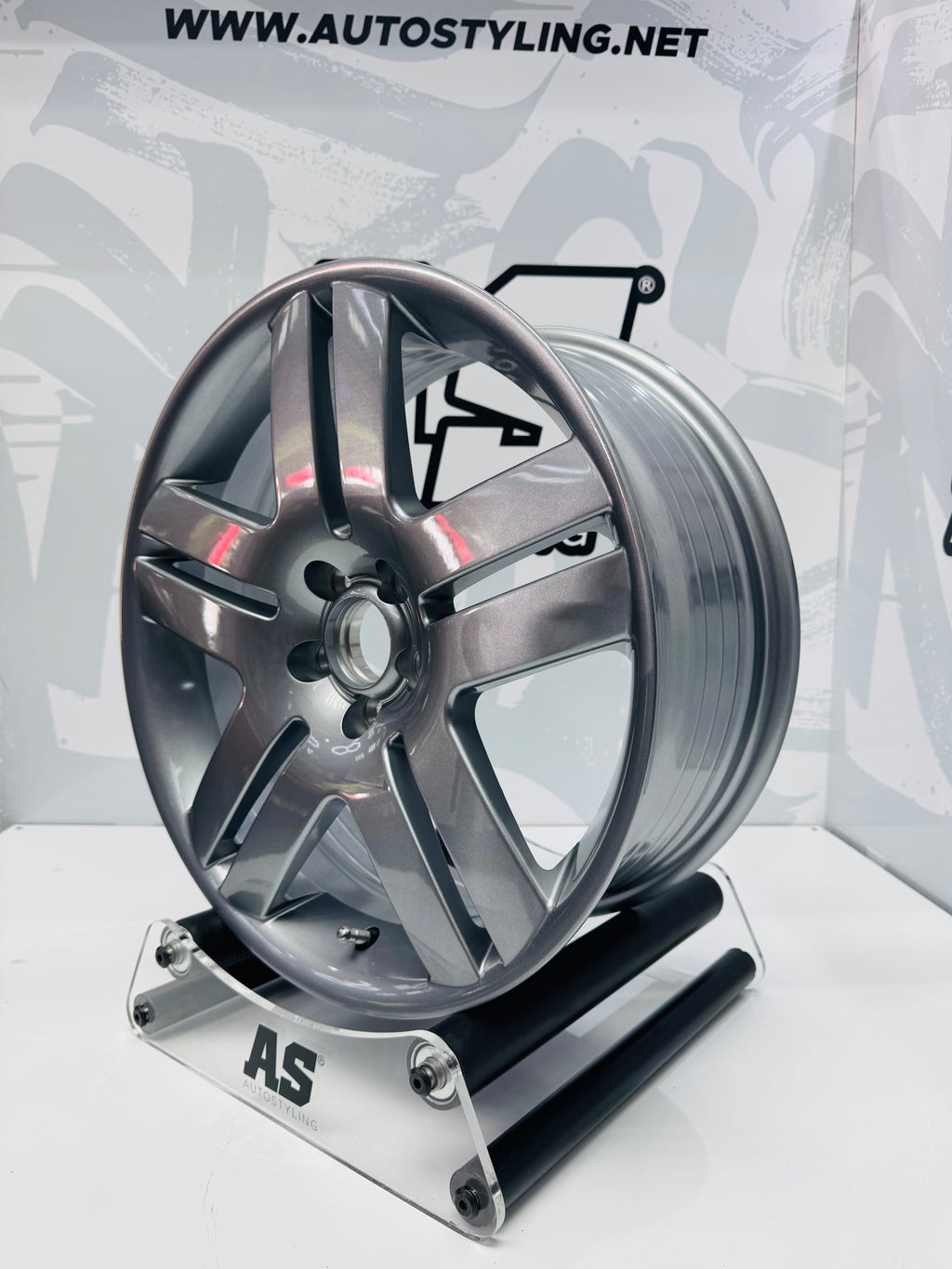 17" AS- TDI  BARCELONA REPS 5/100 GUNMETAL WHEELS