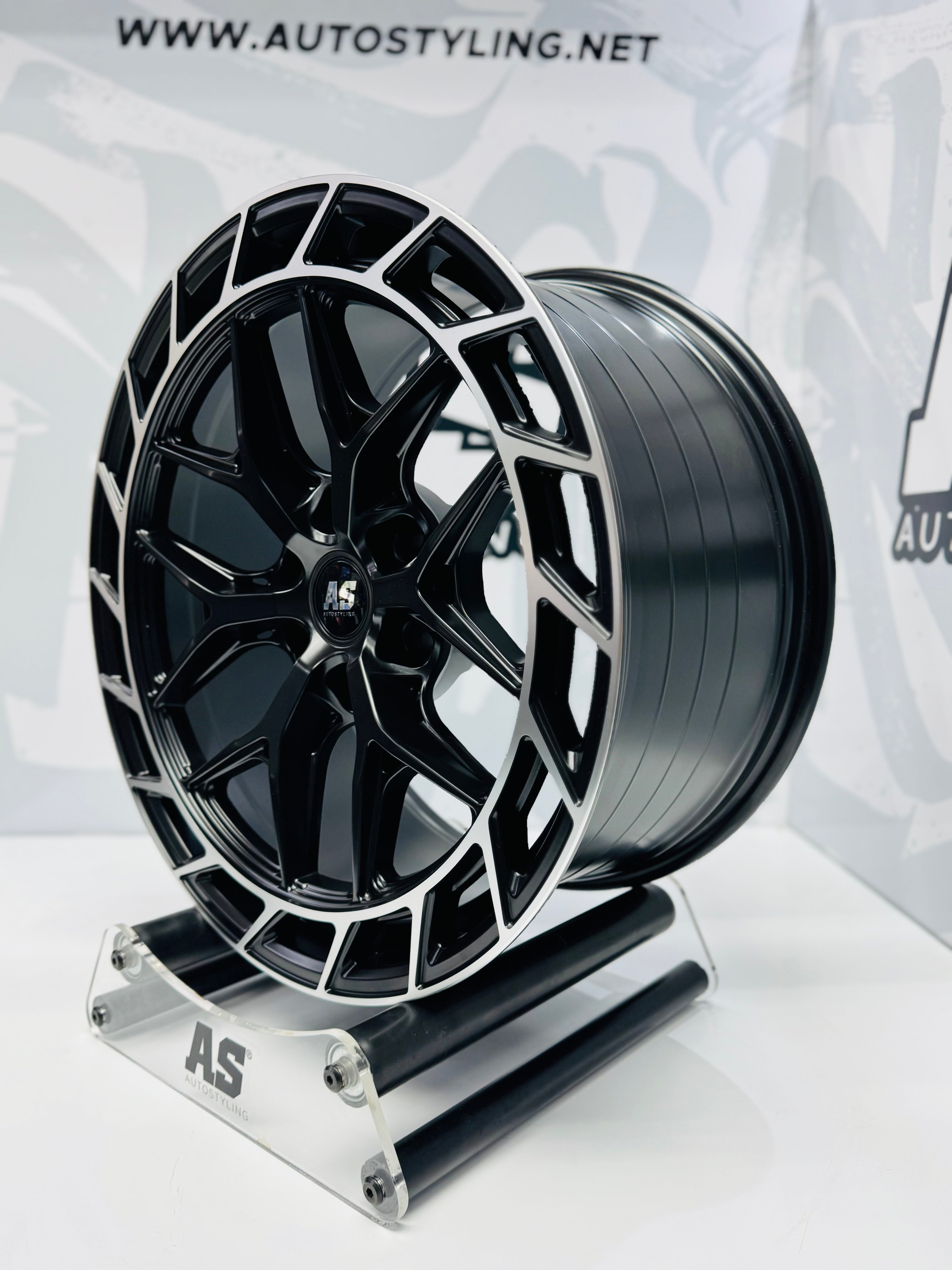 20” CONCAVO SERIES 416 SATIN BLACK  BAKKIE RIMS 6/139 PCD