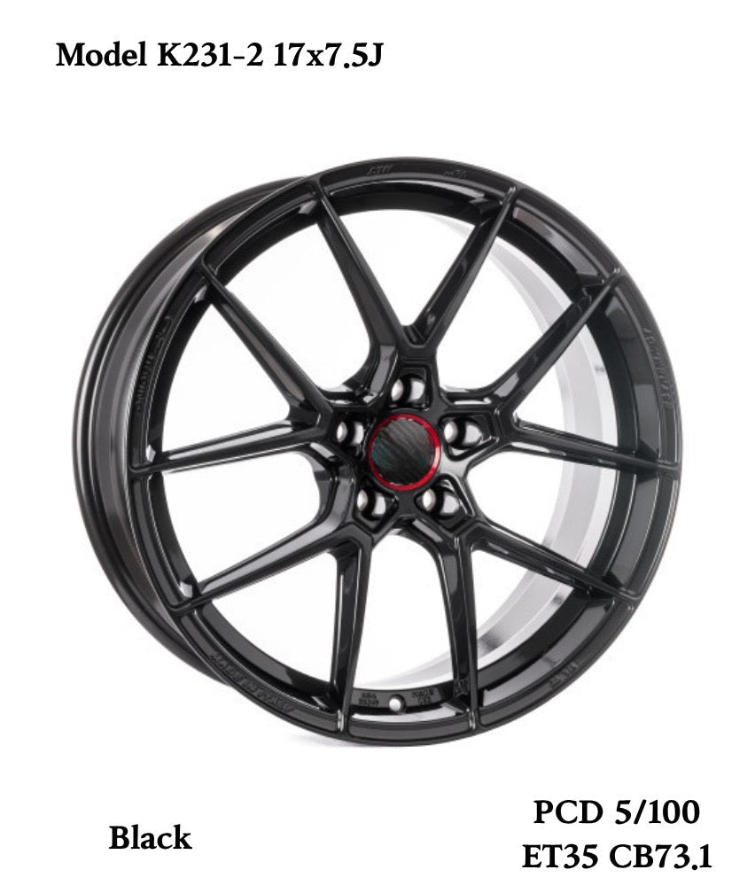 17 ” AS-K231 5/100 gloss black