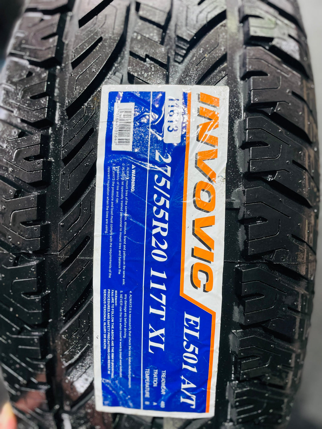 275/55/20 INVOVIC A/T TYRES