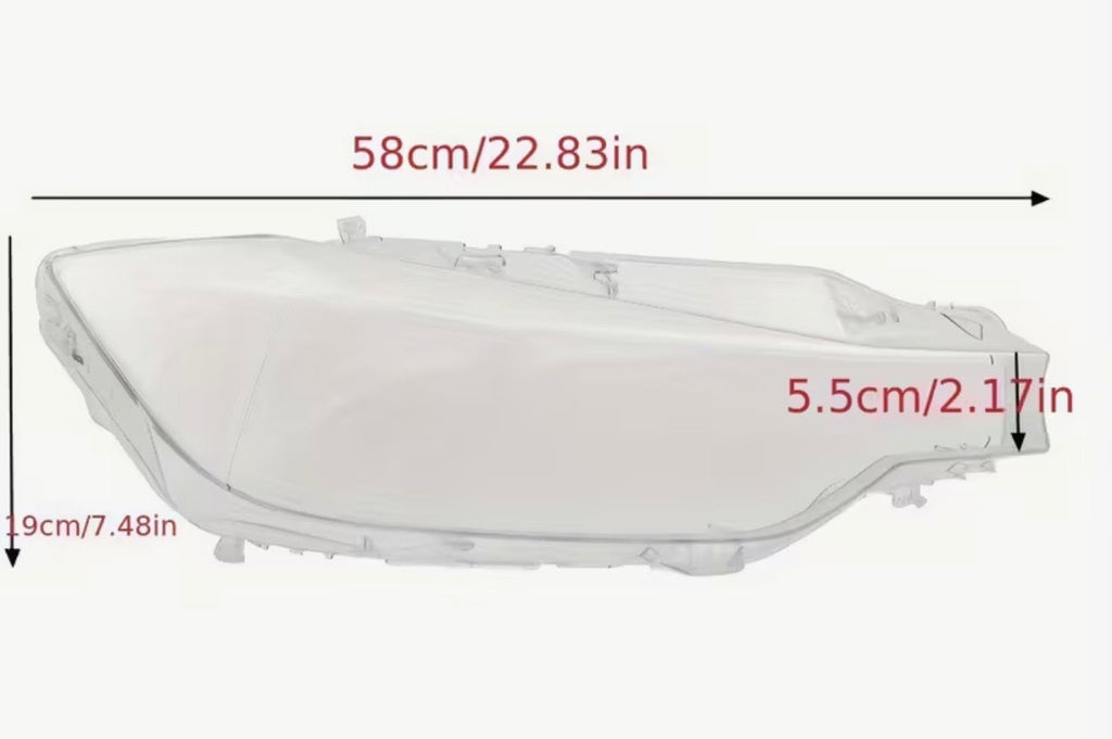 BMW F30 HEADLIGHT LENSES