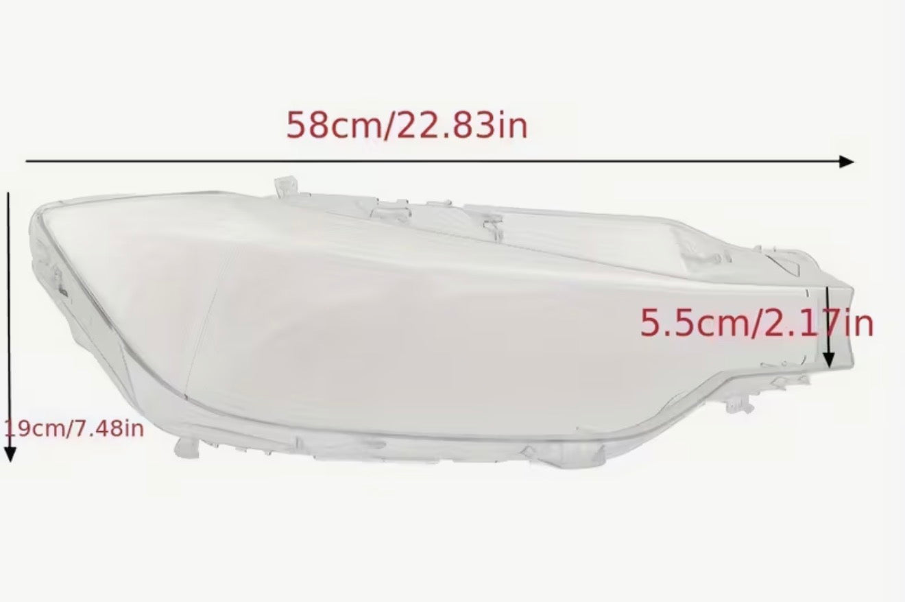 BMW F30 HEADLIGHT LENSES