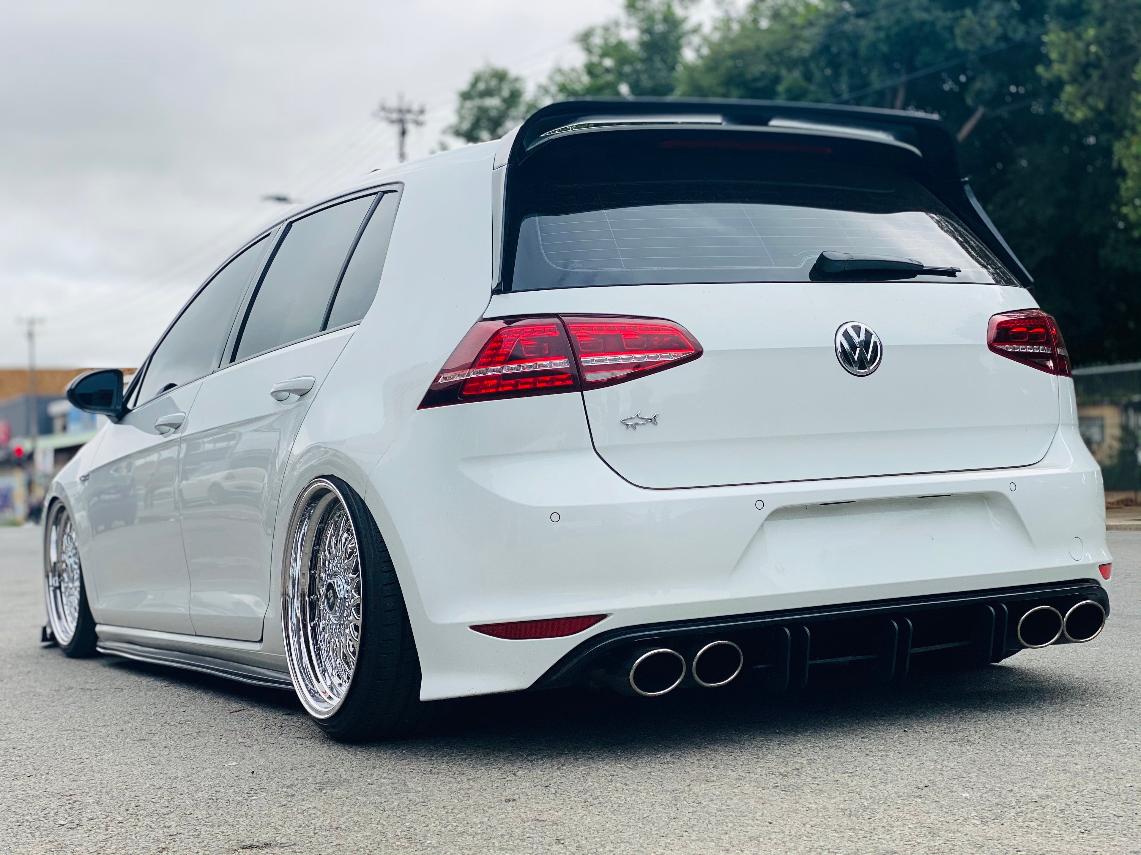 18” AS- MESH 5/112 5/114 SILVER CHROME