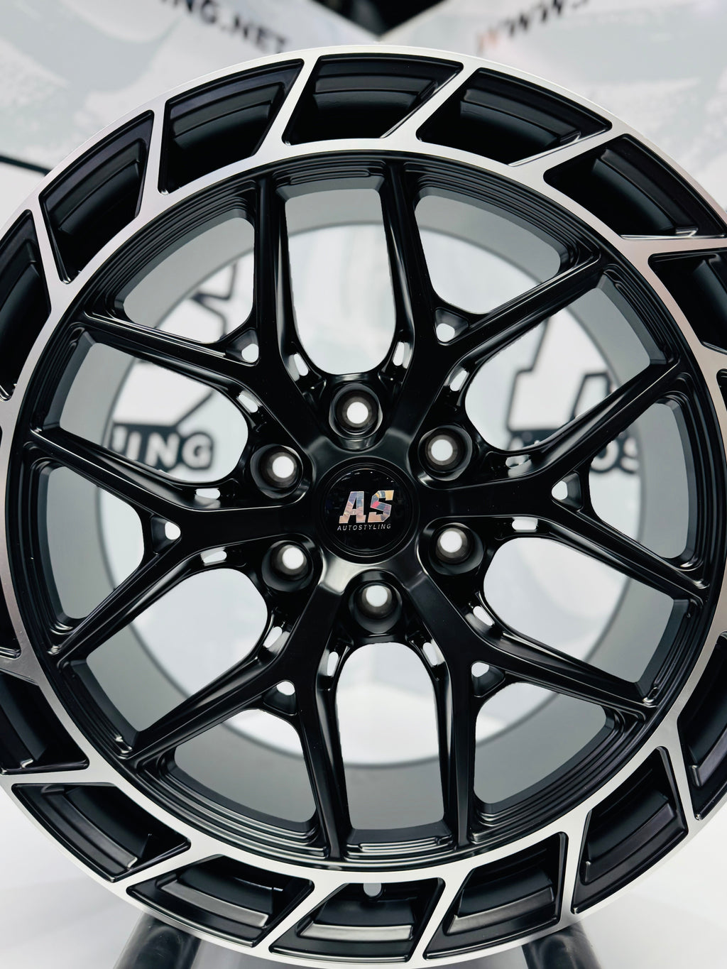 20” CONCAVO SERIES 416 SATIN BLACK  BAKKIE RIMS 6/139 PCD