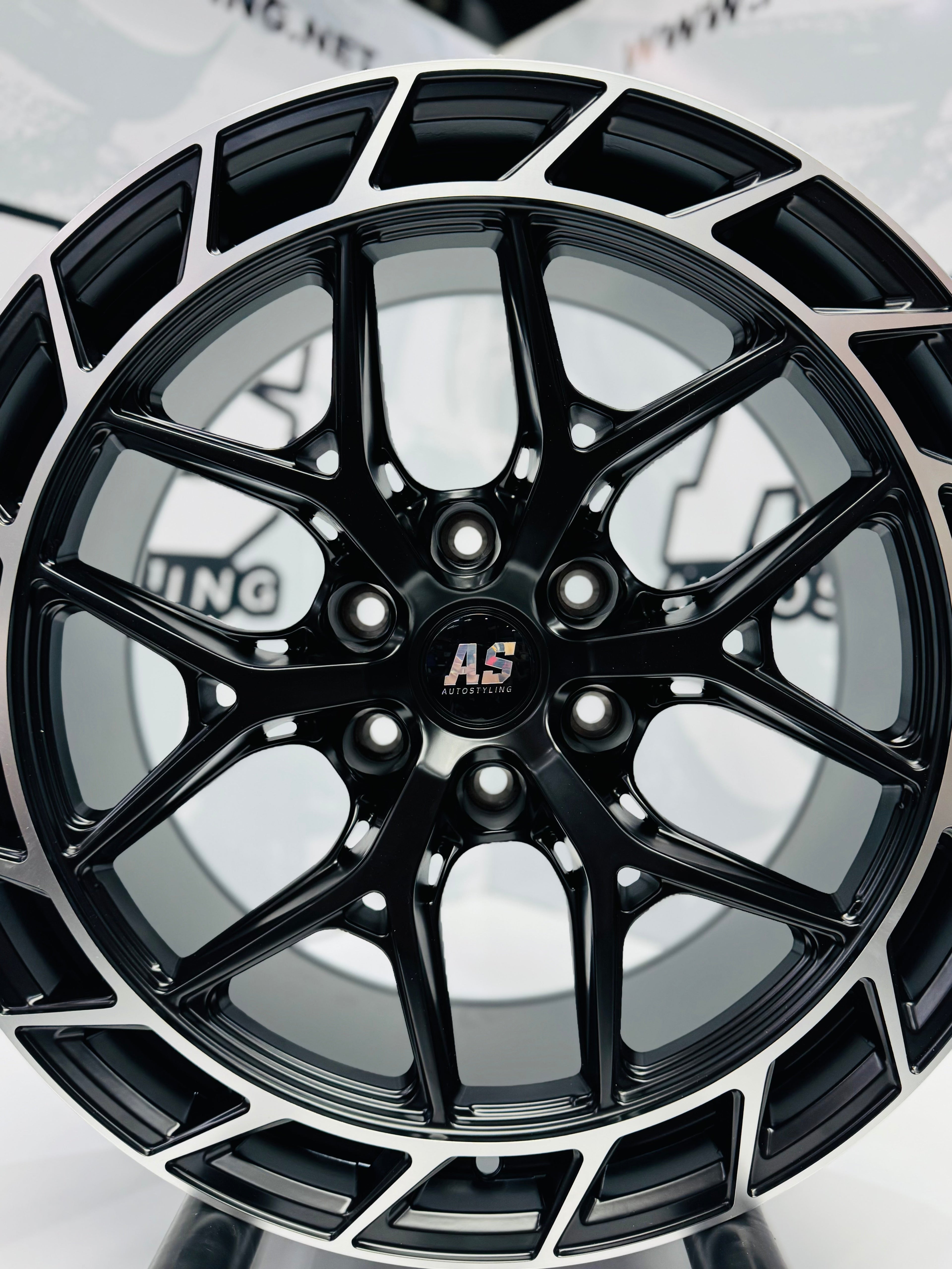 20” CONCAVO SERIES 416 SATIN BLACK  BAKKIE RIMS 6/139 PCD