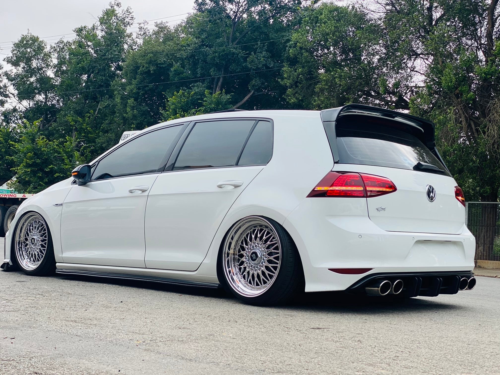 18” AS- MESH 5/112 5/114 SILVER CHROME