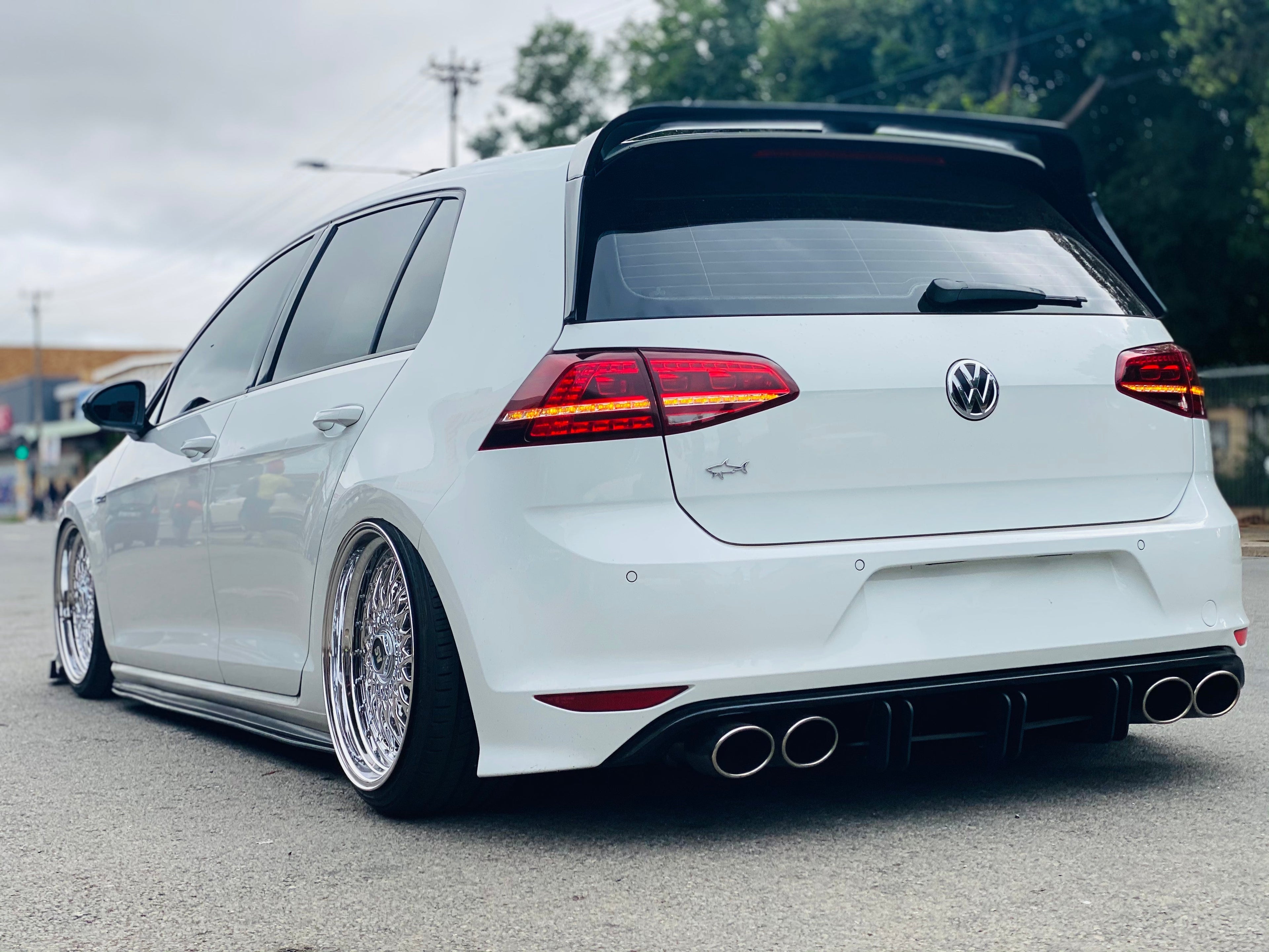 18” AS- MESH 5/112 5/114 SILVER CHROME