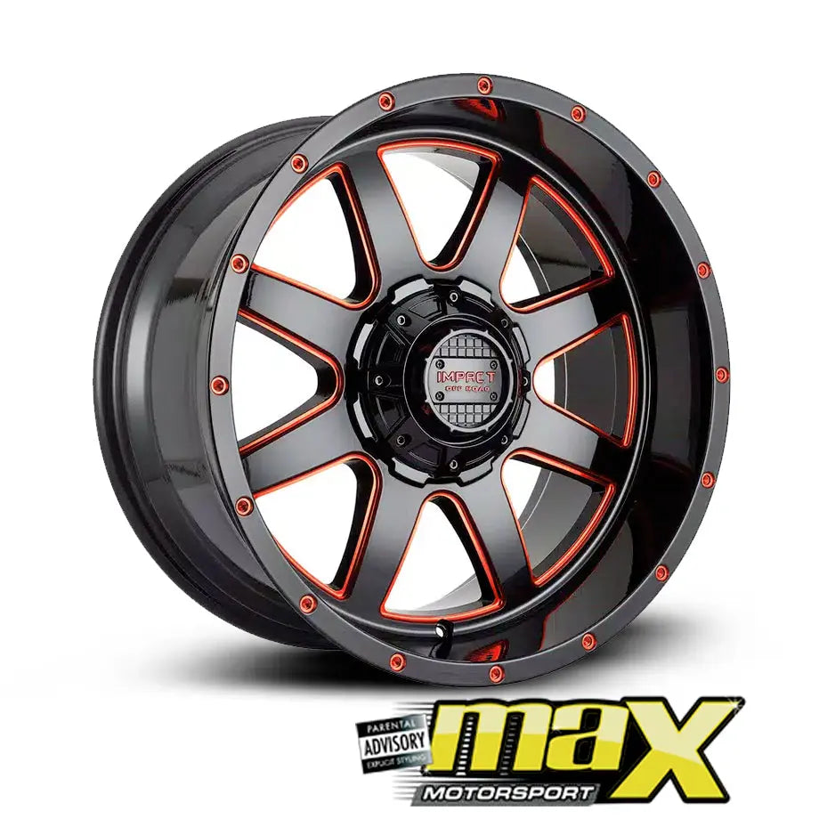 20 Inch Mag Wheel - MX804-GBR Bakkie Wheel (6x135 / 6x139.7 PCD)