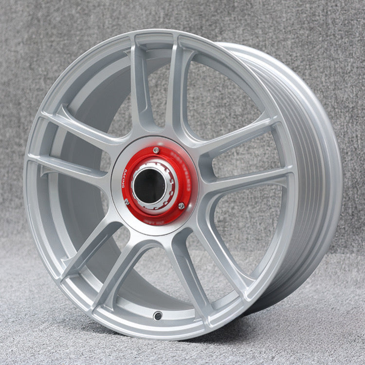 17 ” AS-RACING 5/100 &  5/112  multi pcd  SILVER arriving end of November pre order & save R1500