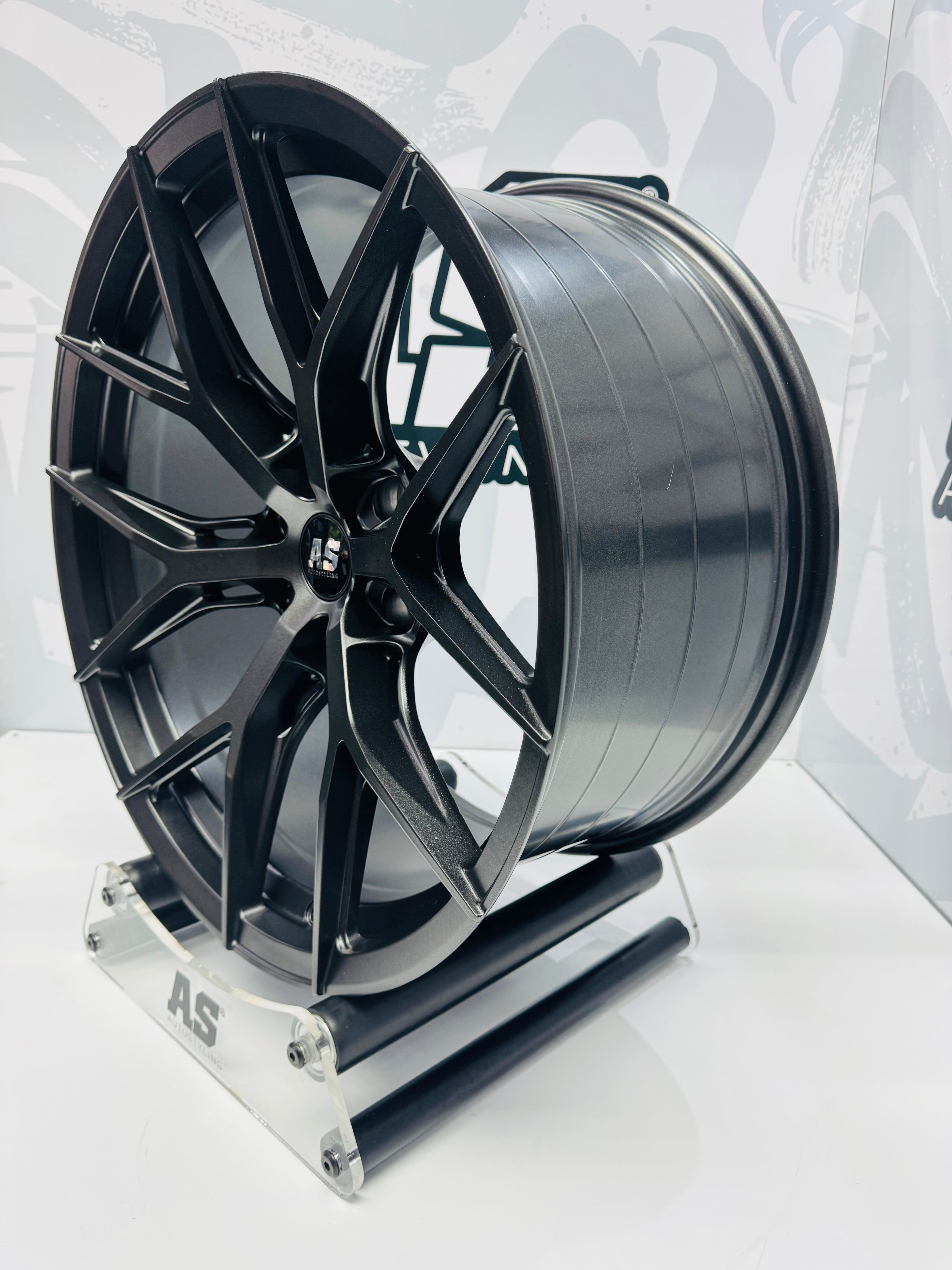 20” CONCAVO SERIES 875 SATIN GREY BAKKIE RIMS 6/139 PCD