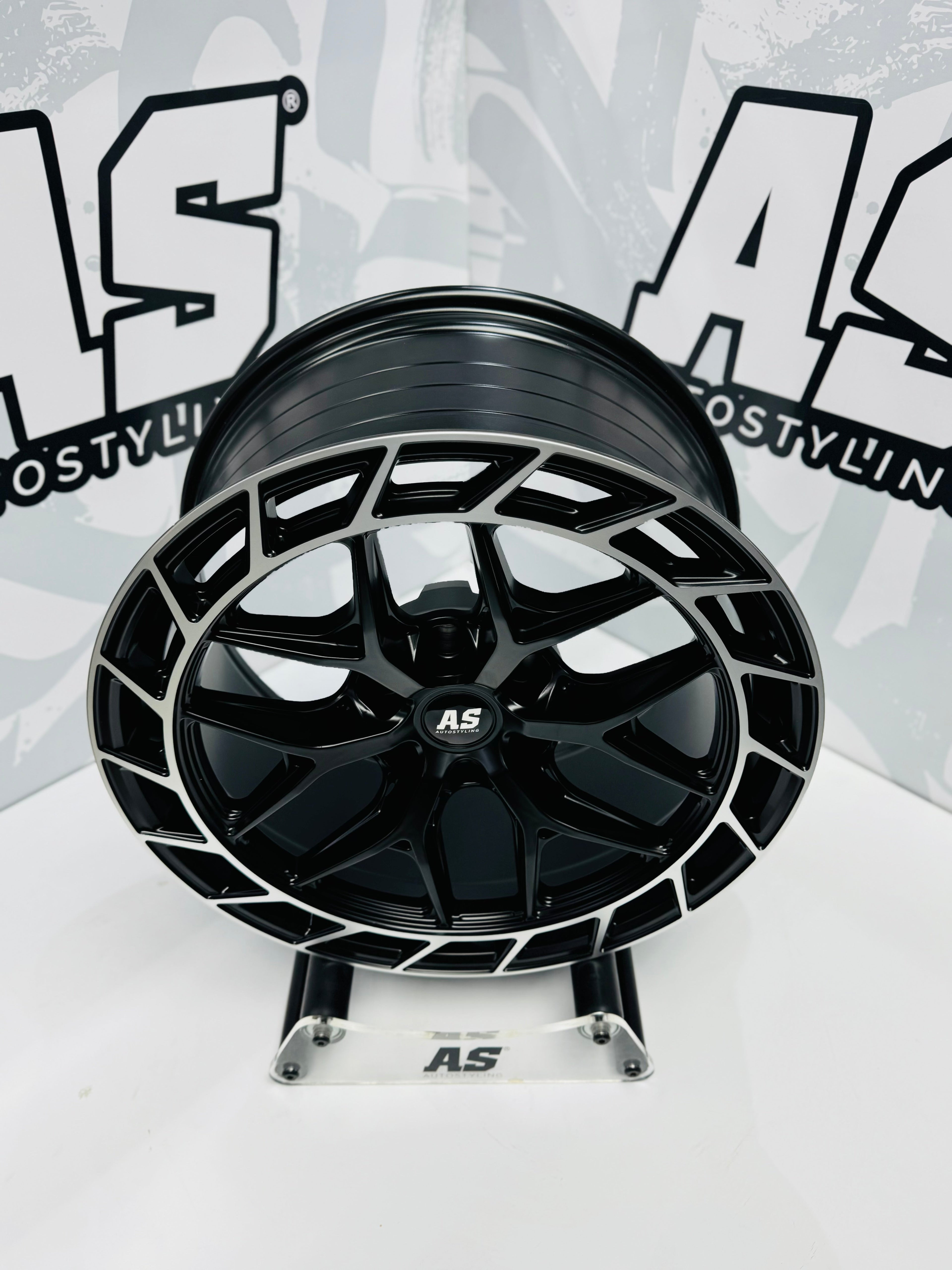 20” CONCAVO SERIES 416 SATIN BLACK  BAKKIE RIMS 6/139 PCD