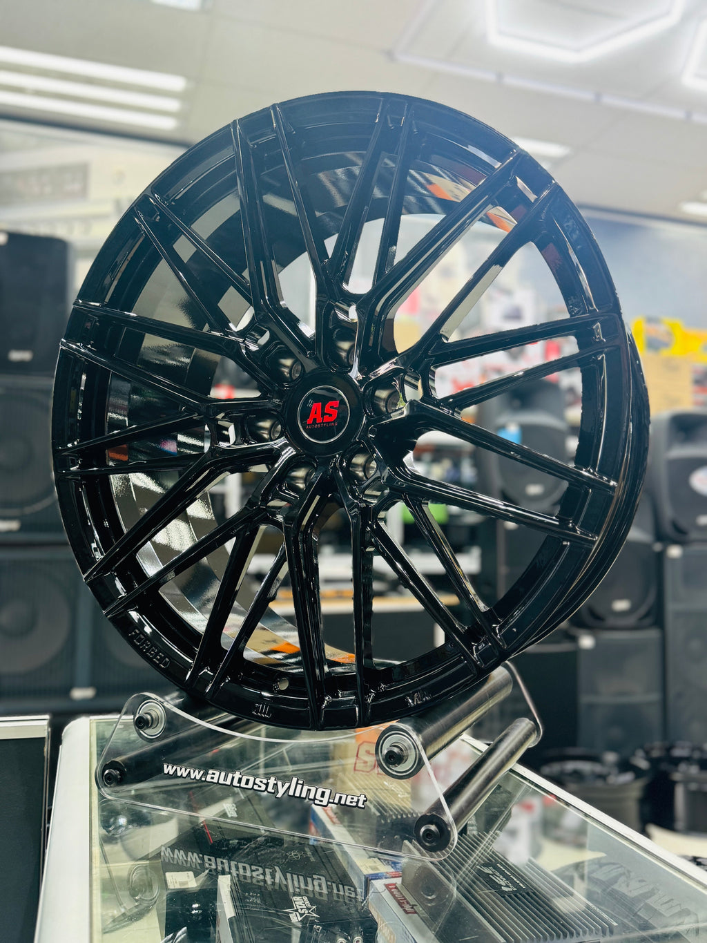 22”  AS-FORGED 81951 6/139 BAKKIE WHEELS GLOSS BLACK for next Gen Ranger & AMAROK only