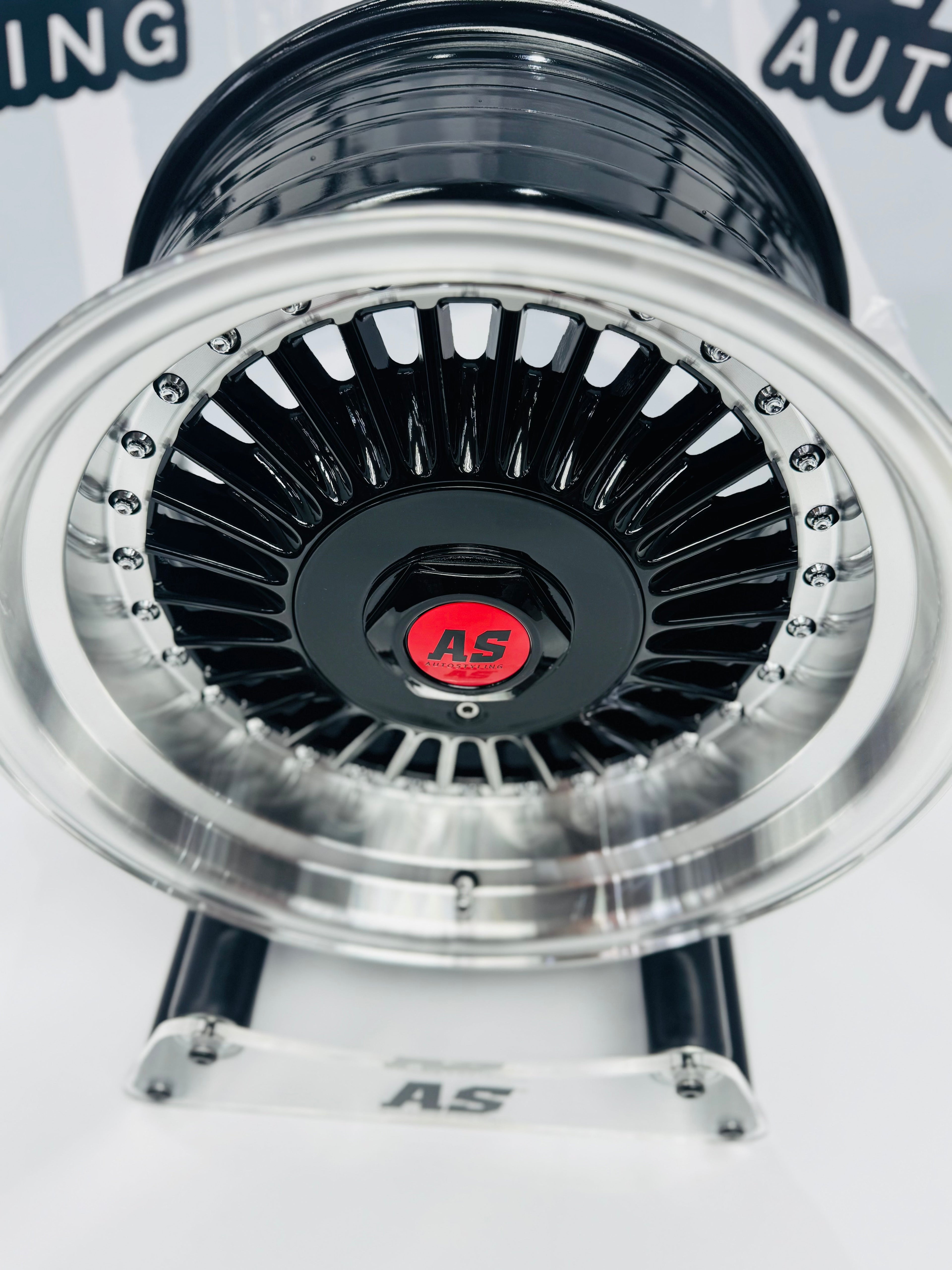 15” AS-EMITZ 7613 black 4/100/108 wheels