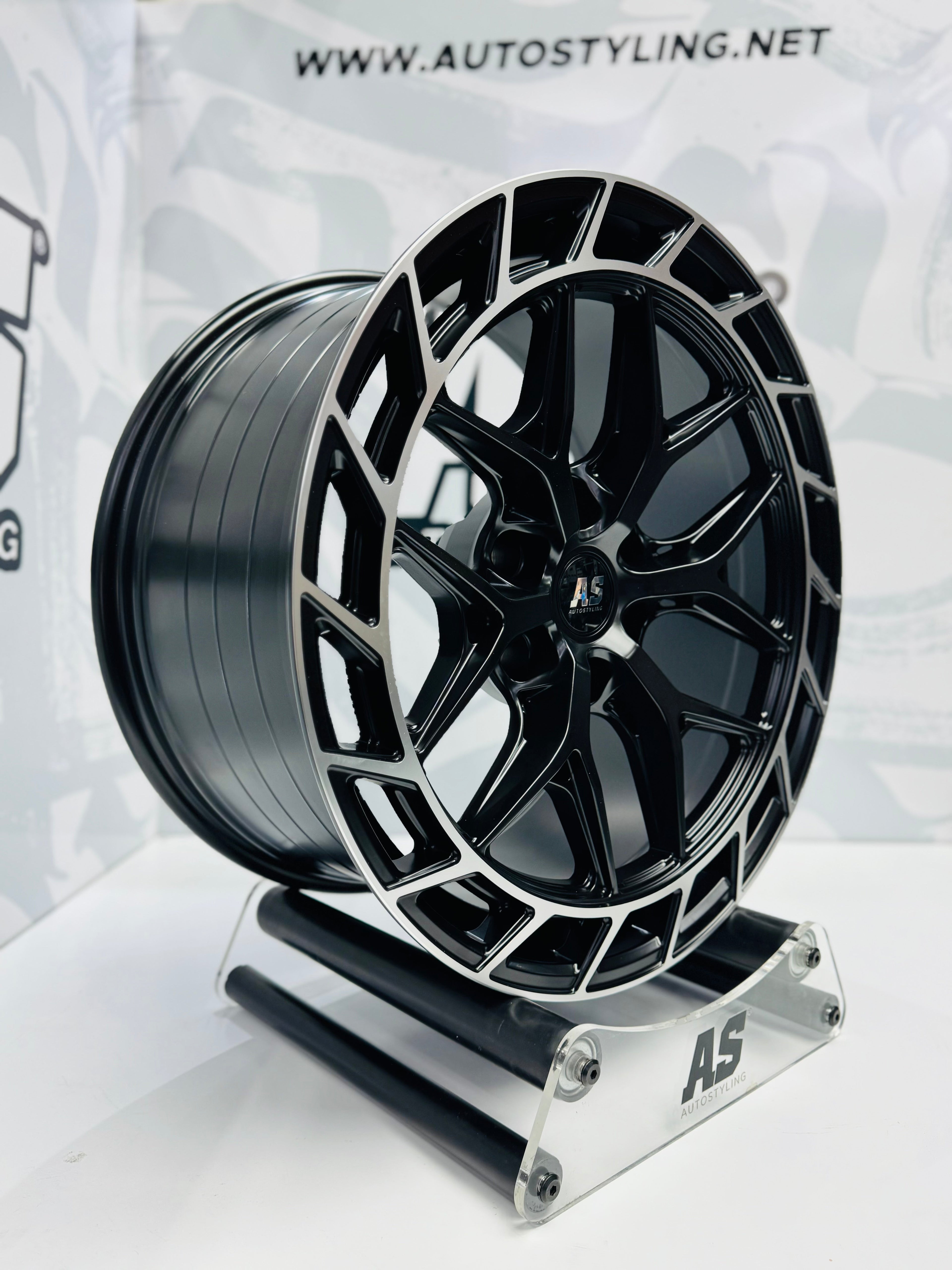 20” CONCAVO SERIES 416 SATIN BLACK  BAKKIE RIMS 6/139 PCD