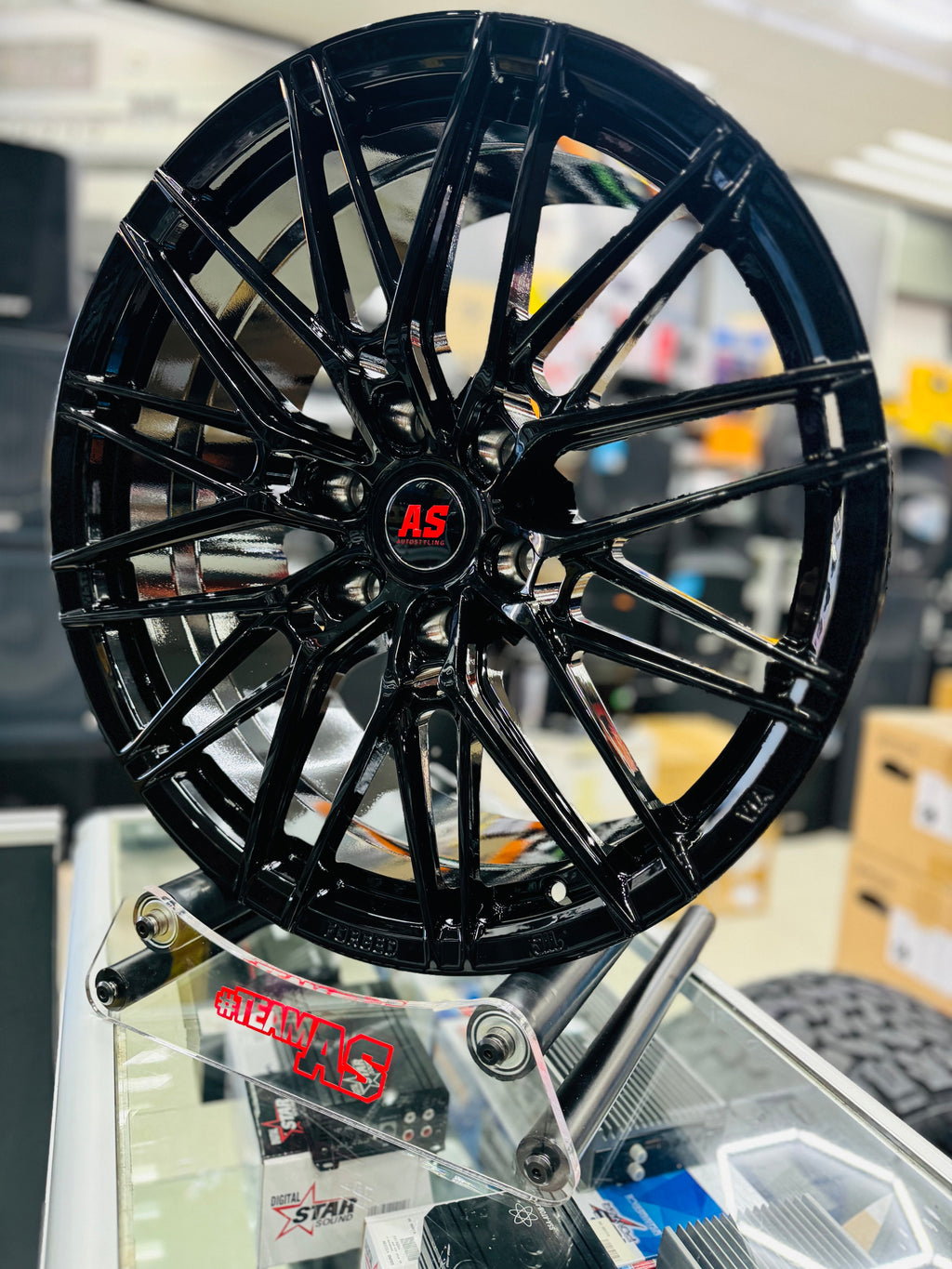 22”  AS-FORGED 81951 6/139 BAKKIE WHEELS GLOSS BLACK for next Gen Ranger & AMAROK only