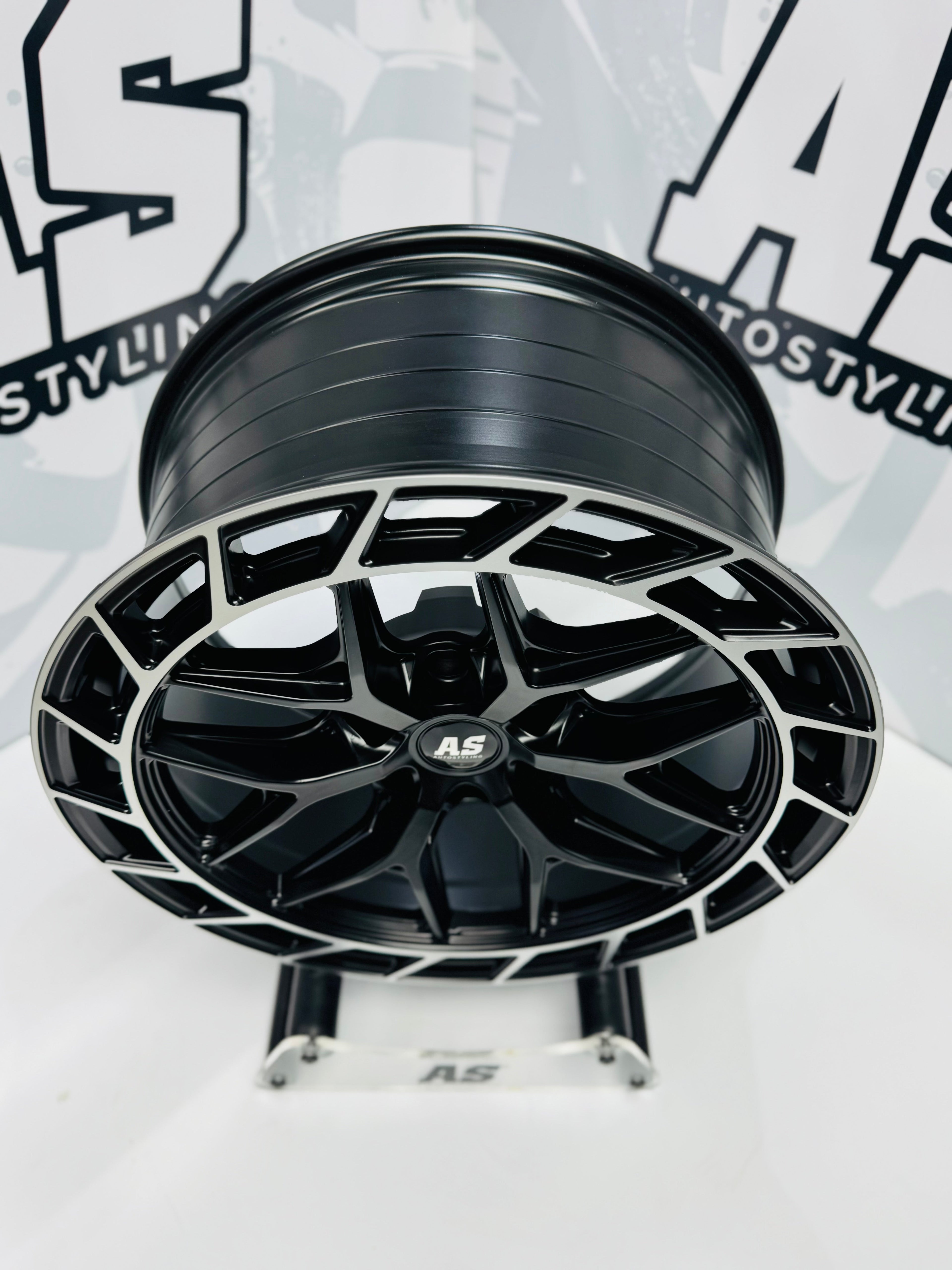 20” CONCAVO SERIES 416 SATIN BLACK  BAKKIE RIMS 6/139 PCD