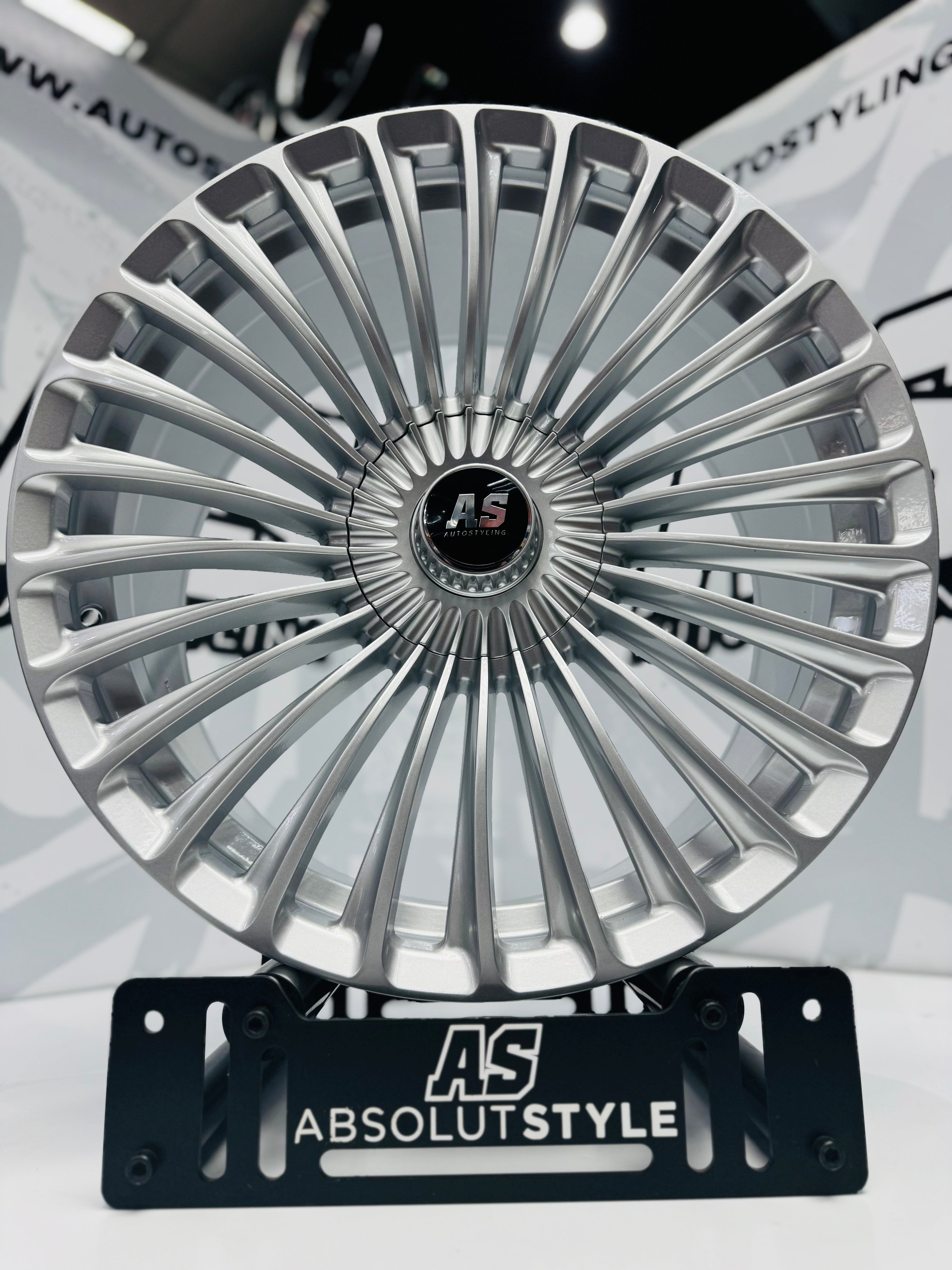 19” K328 MAYBAC 5/112 SILVER