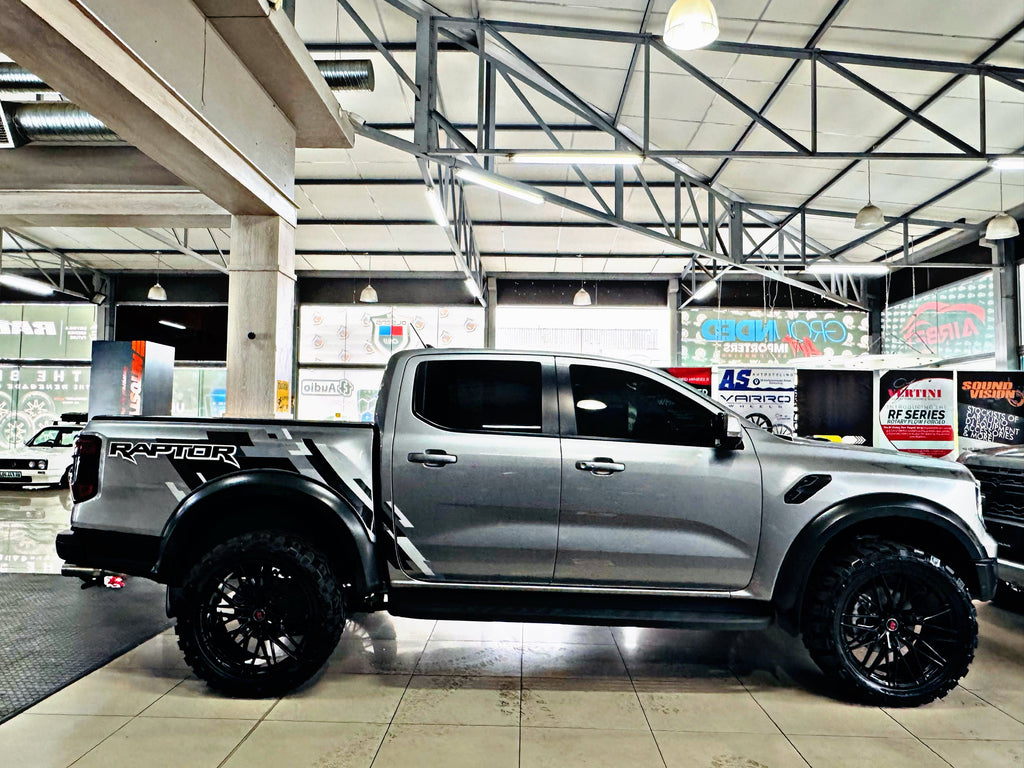 22”  AS-FORGED 81951 6/139 BAKKIE WHEELS GLOSS BLACK for next Gen Ranger & AMAROK only