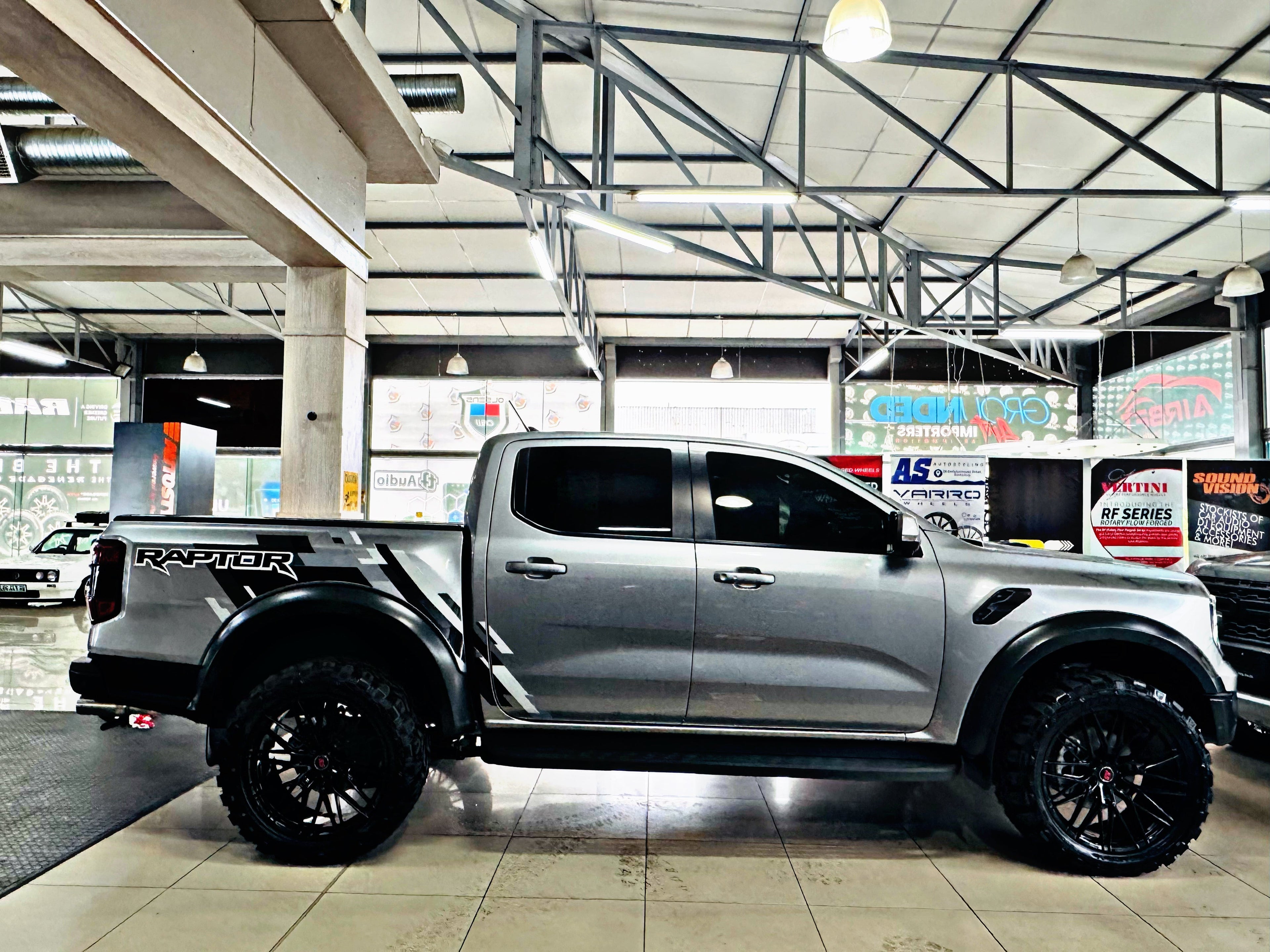 22”  AS-FORGED 81951 6/139 BAKKIE WHEELS GLOSS BLACK for next Gen Ranger & AMAROK only