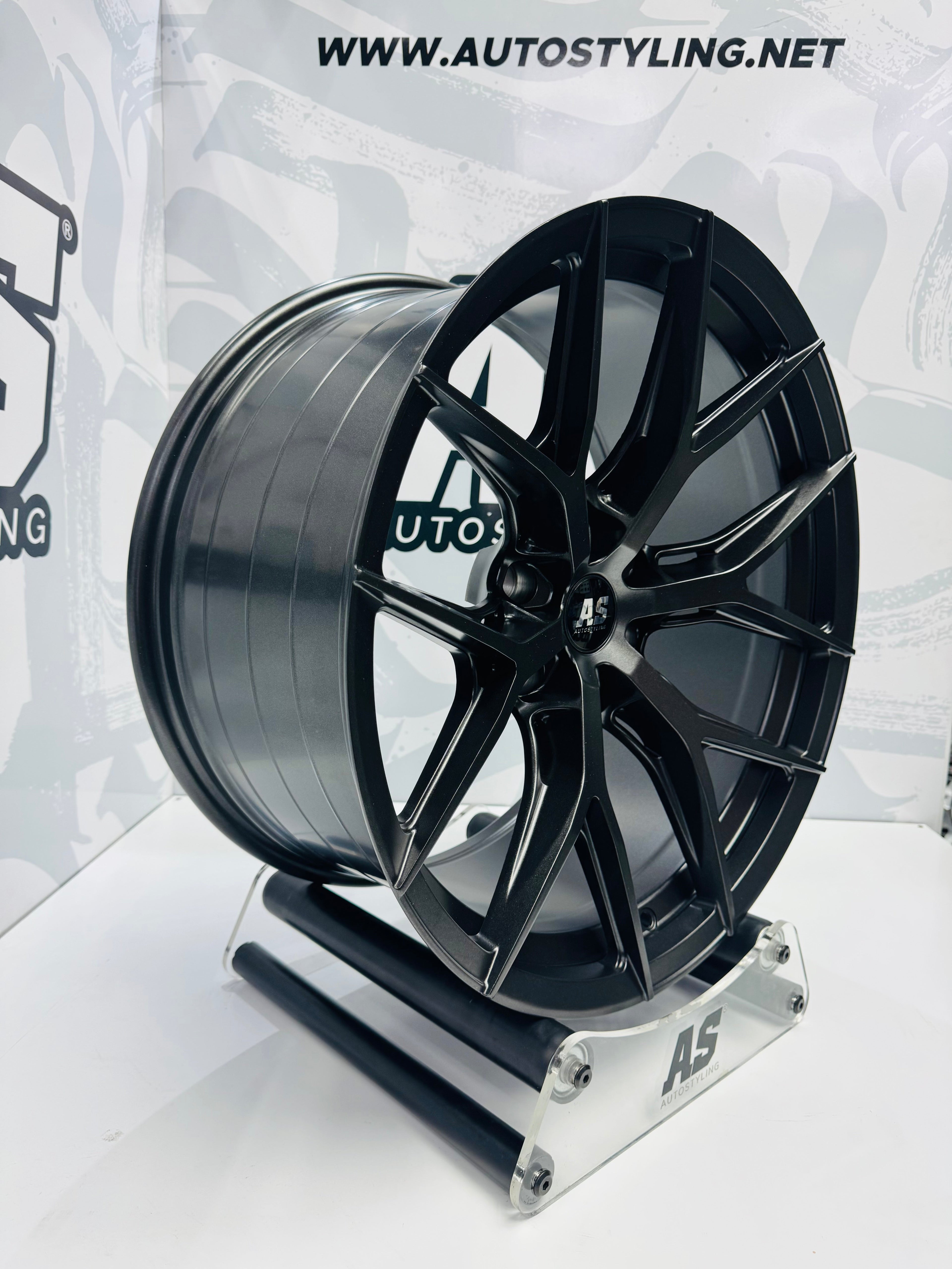 20” CONCAVO SERIES 875 SATIN GREY BAKKIE RIMS 6/139 PCD