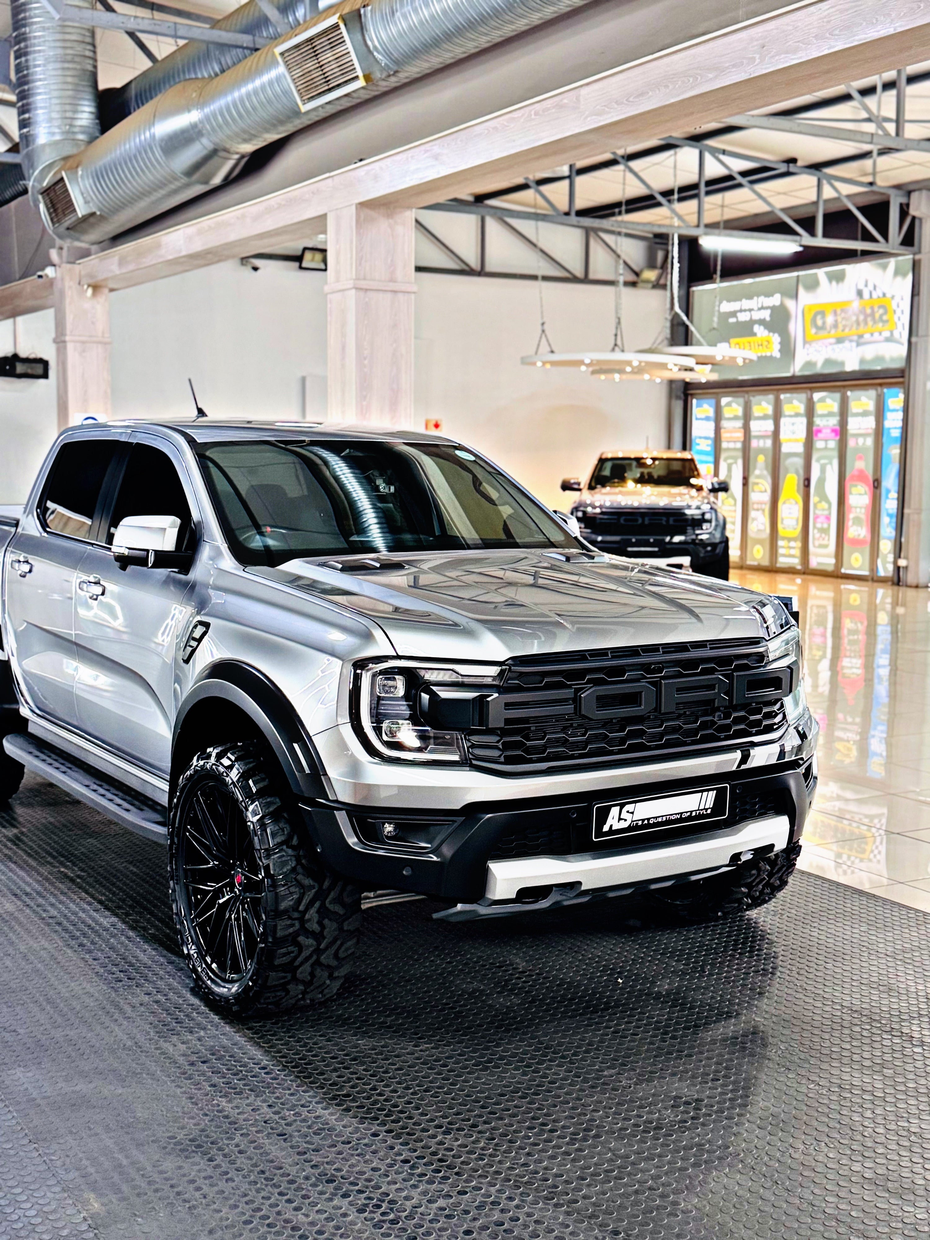 22”  AS-FORGED 81951 6/139 BAKKIE WHEELS GLOSS BLACK for next Gen Ranger & AMAROK only