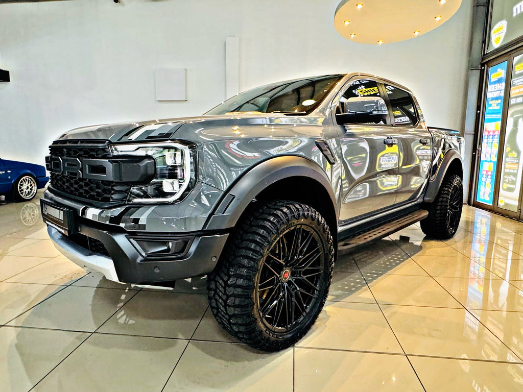 22”  AS-FORGED 81951 6/139 BAKKIE WHEELS GLOSS BLACK for next Gen Ranger & AMAROK only