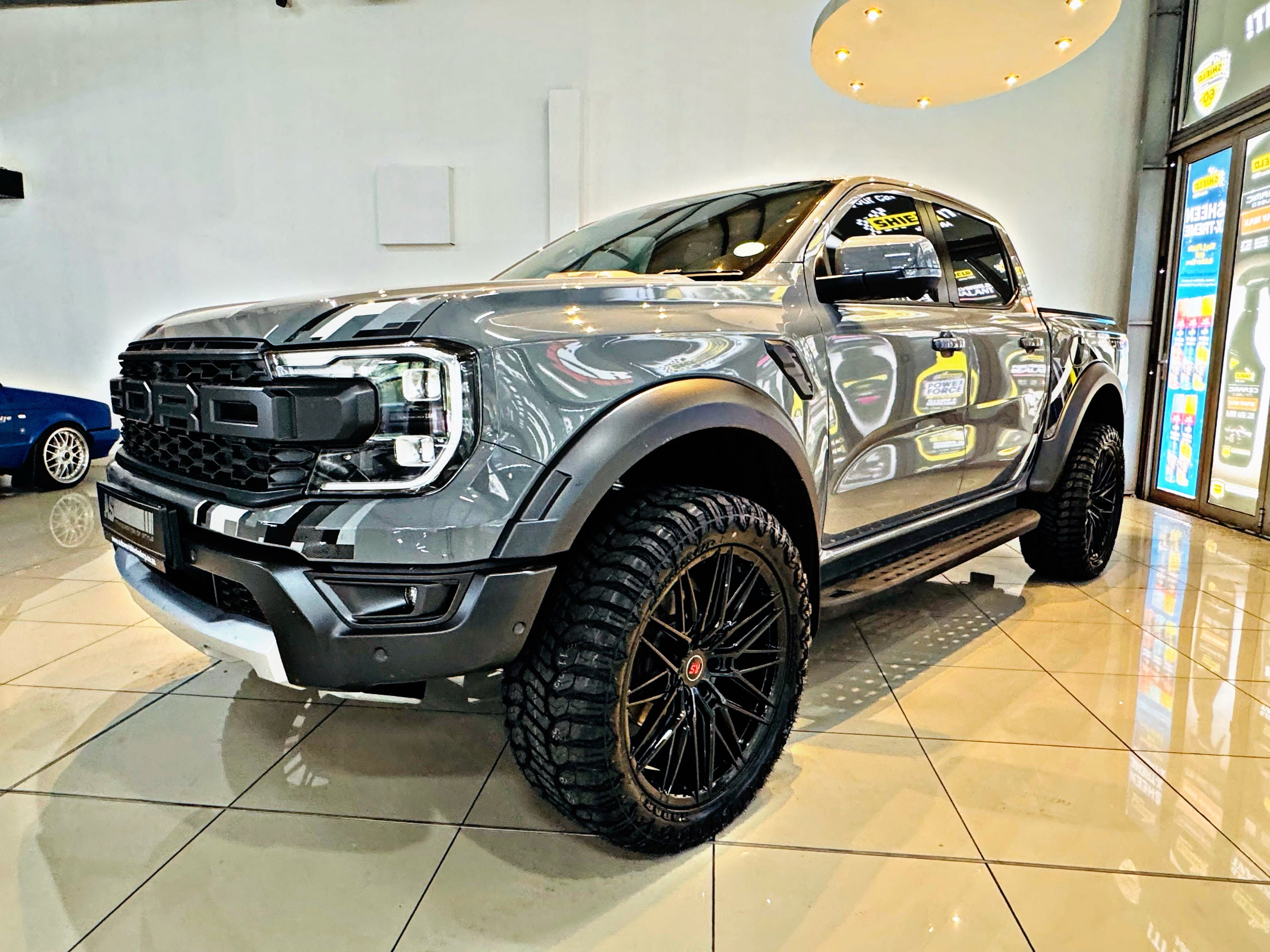 22”  AS-FORGED 81951 6/139 BAKKIE WHEELS GLOSS BLACK for next Gen Ranger & AMAROK only