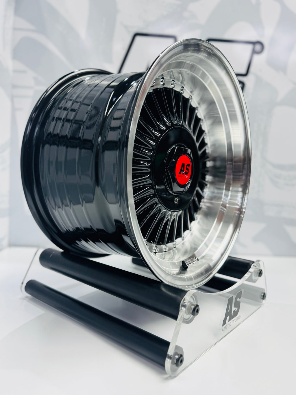 15” AS-EMITZ 7613 black 4/100/108 wheels