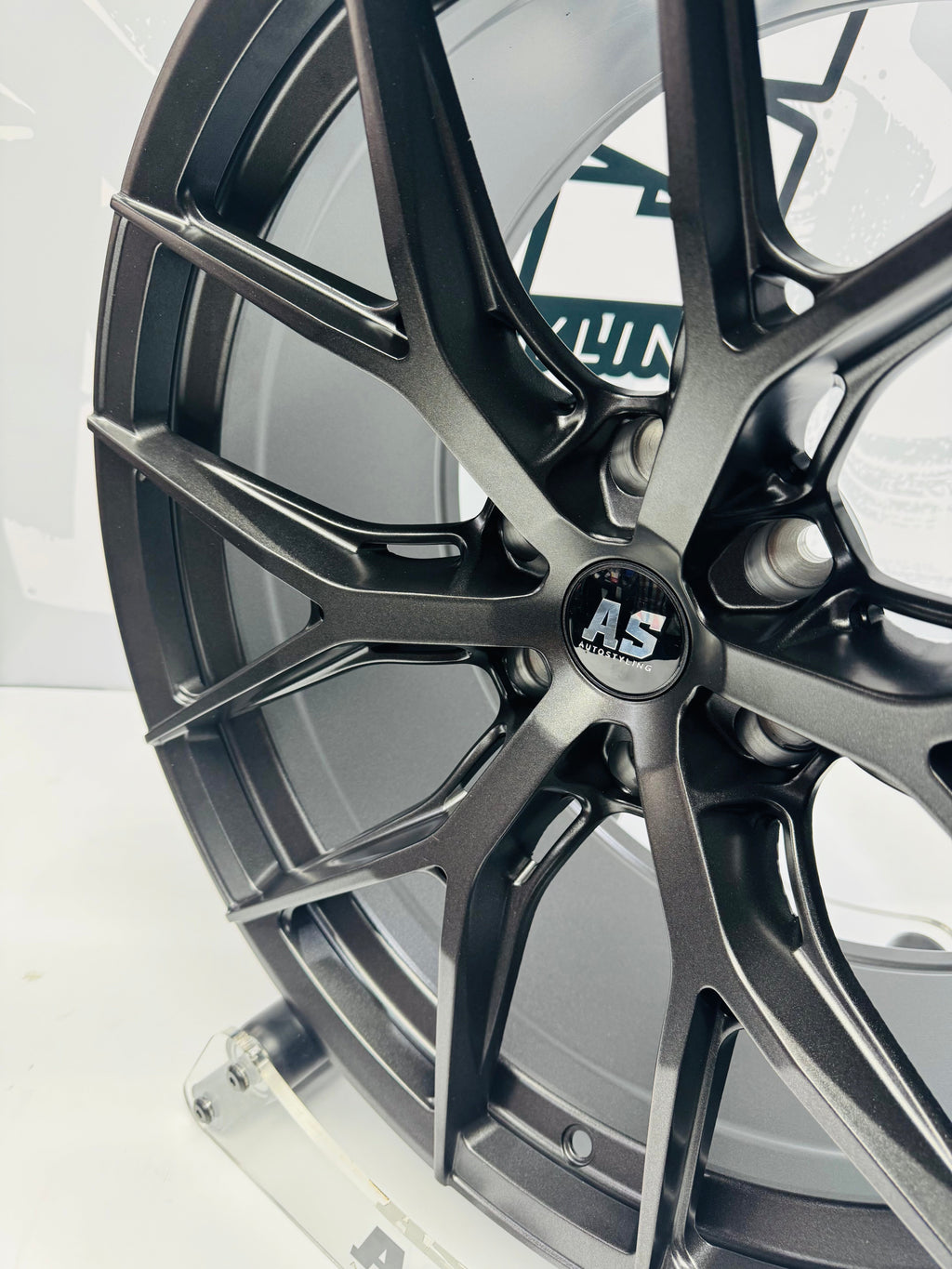 20” CONCAVO SERIES 875 SATIN GREY BAKKIE RIMS 6/139 PCD