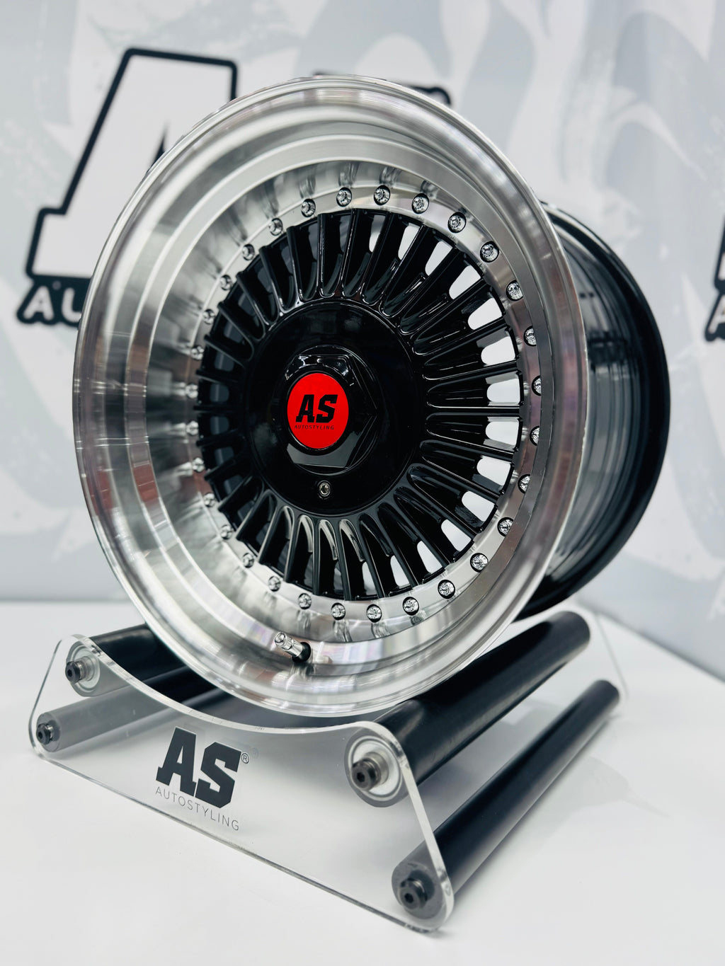 15” AS-EMITZ 7613 black 4/100/108 wheels