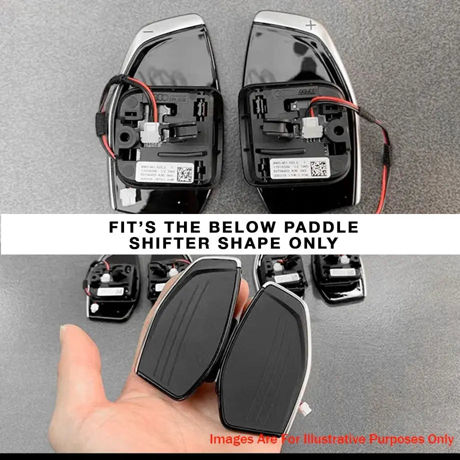 Audi Aluminium Paddle Shift Extensions - Type 3