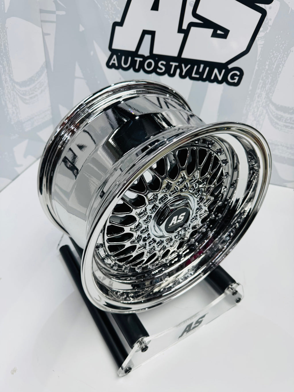 15 AS-MESH CHROME 9/100