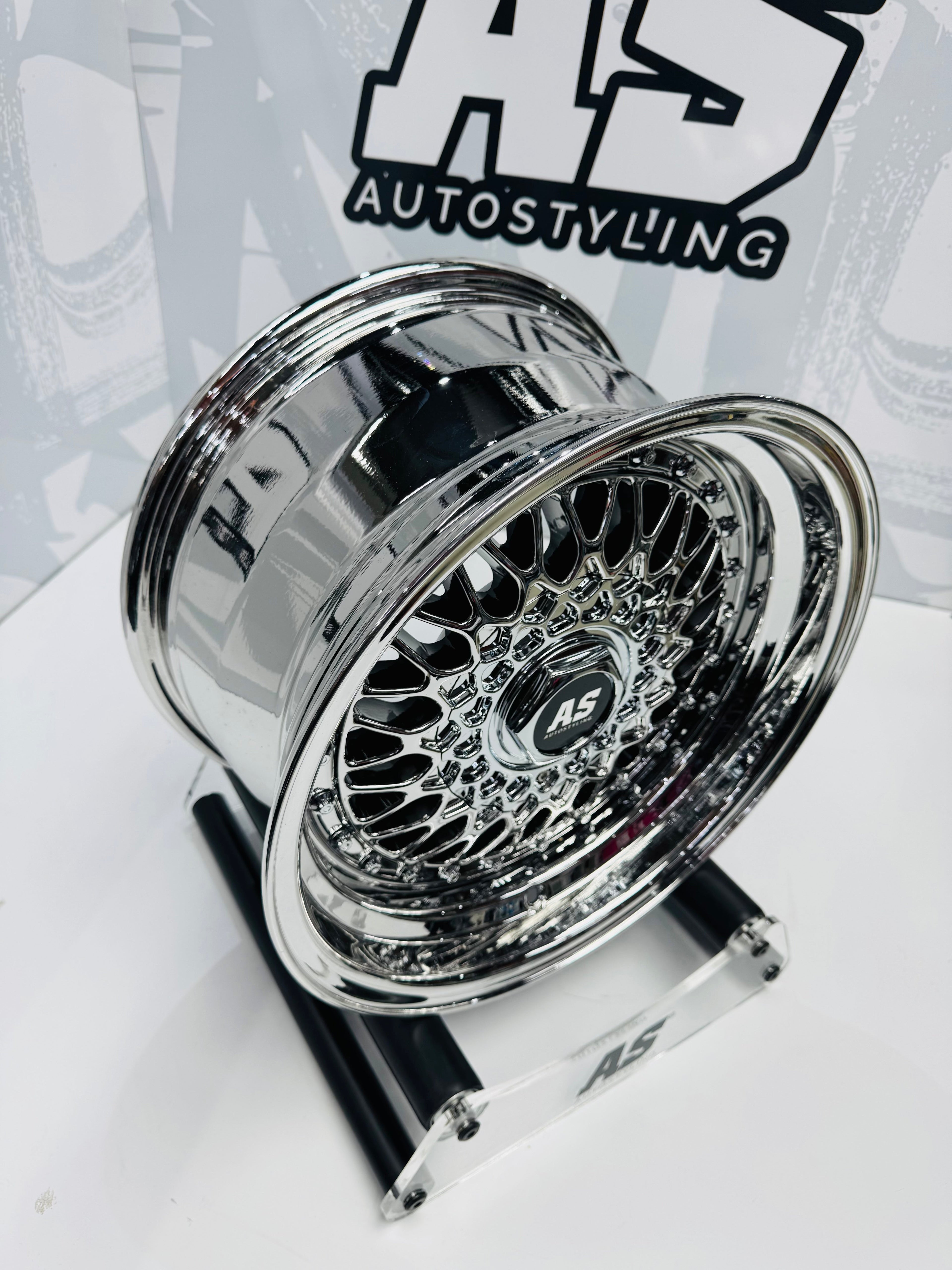 15 AS-MESH CHROME 9/100