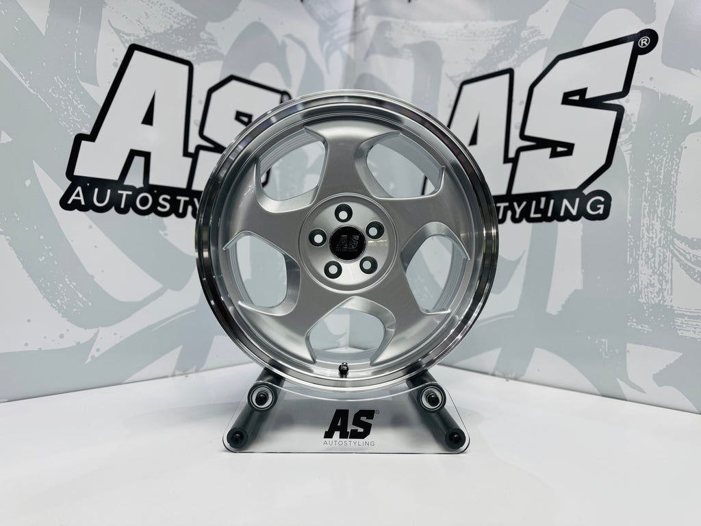 17” AS- THROWING STARS  5/100 SILVER RIMS