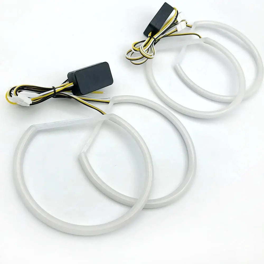 BM E36 Projector Headlight Single Function Cotton Angel Eye Rings