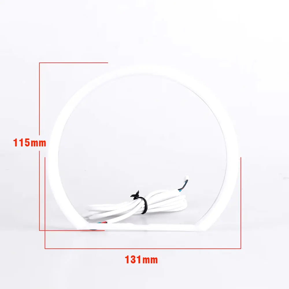 BM E36 Projector Headlights RGB Cotton Angel Eye Rings