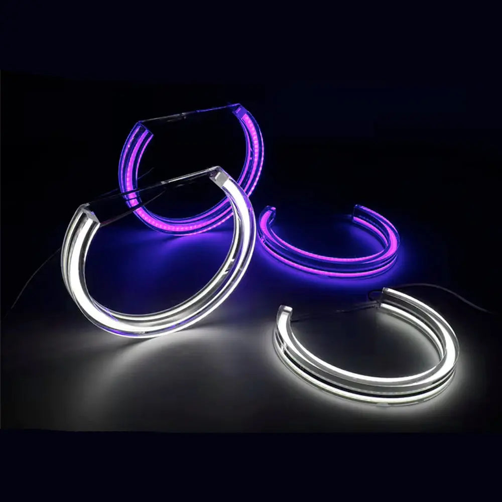 BM E46 3-Series Non-Projector RGB App Control LED Angel Eye Rings