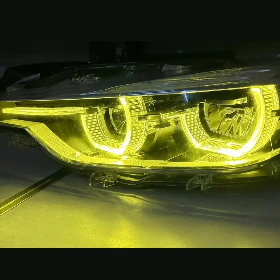 BM F30 LCI (16-18) Lemon Yellow DRL LED Headlight Modules