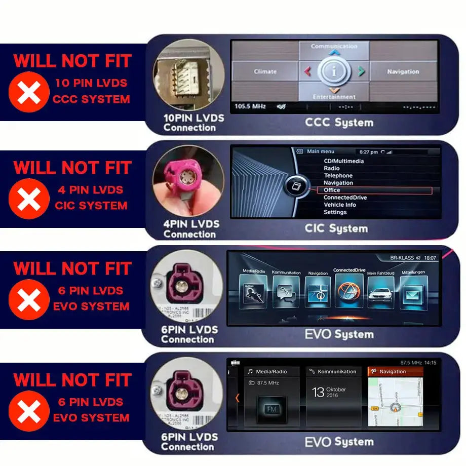 BM F30 (13-17) - 10.25 Inch Roadstar Android Entertainment & GPS System