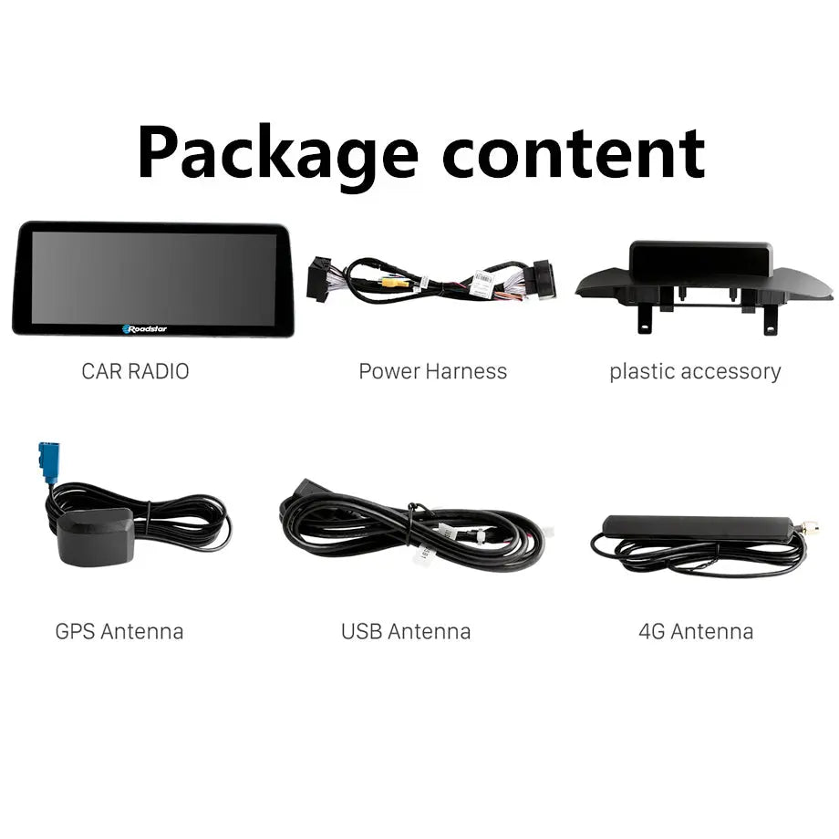 BM F30 (13-17) - 10.25 Inch Roadstar Android Entertainment & GPS System