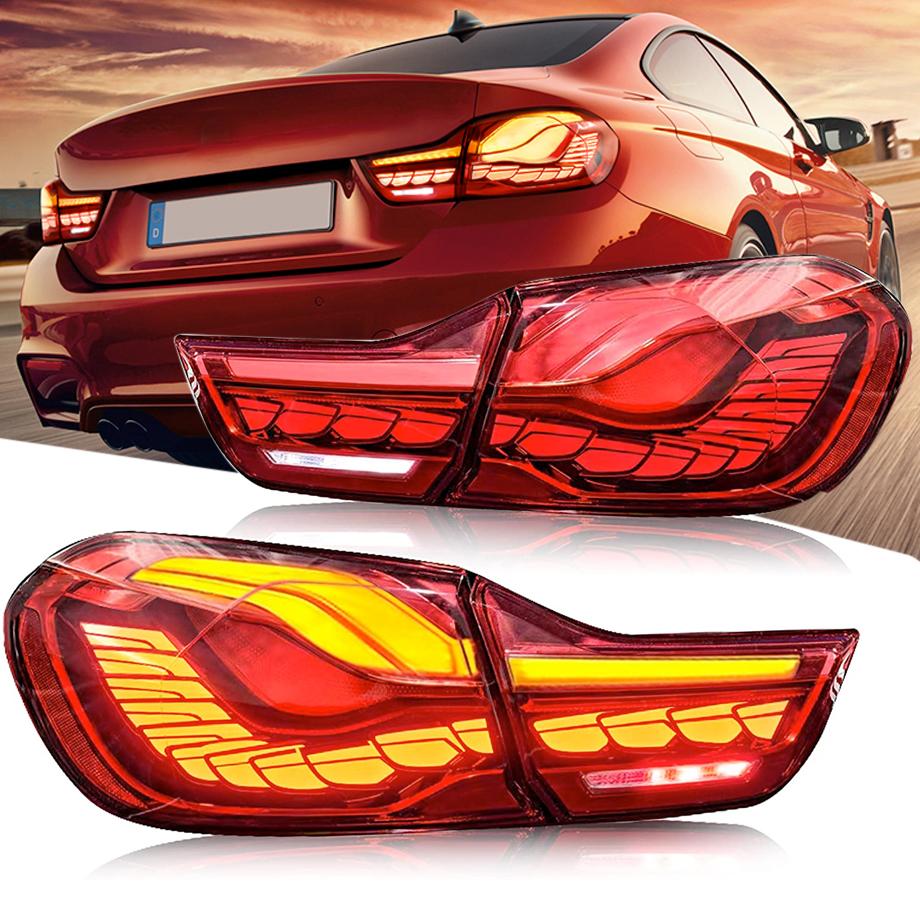 BM F32 / F33 / F36 4-Series CS Style OLED Sequential Red Taillights (14-20)
