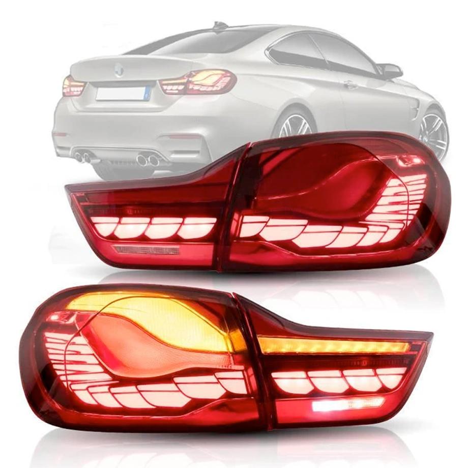 BM F32 / F33 / F36 4-Series CS Style OLED Sequential Red Taillights (14-20)