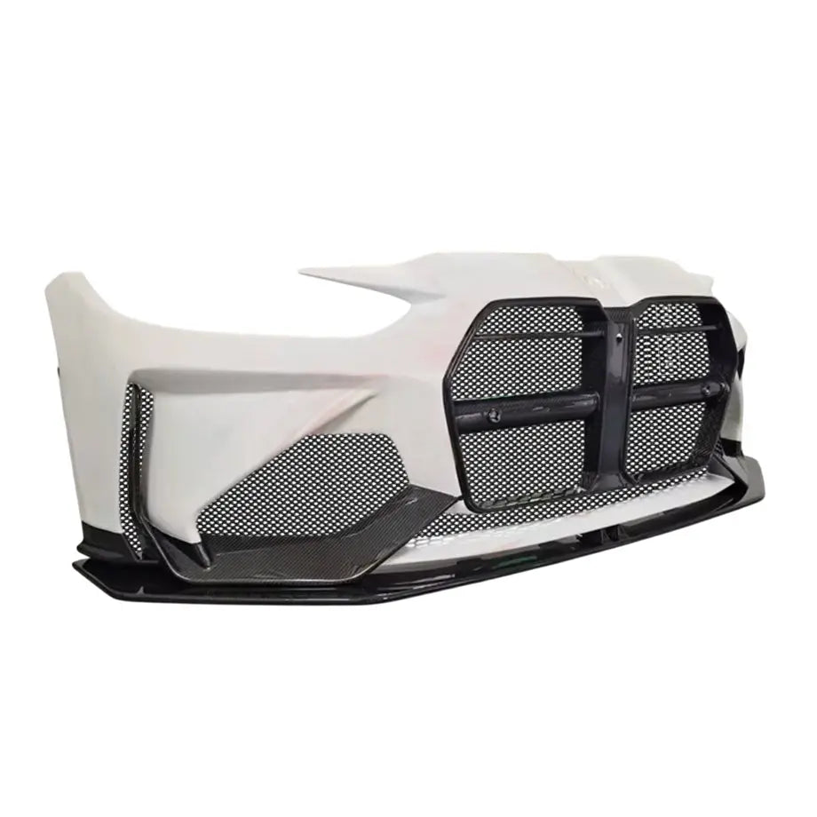 BM G80 / G82 (M3/M4) Adro Style Upgrade Front Bumper Upgrade With Carbon Fibre Grille & Lip