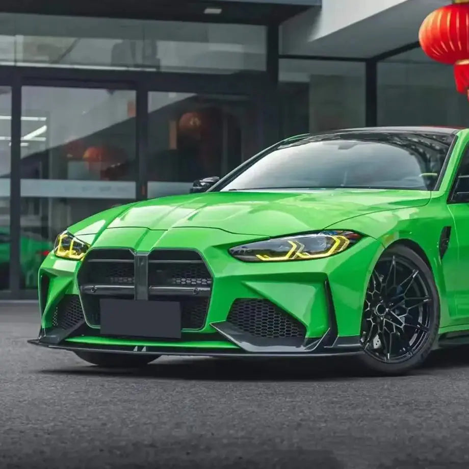 BM G80 / G82 (M3/M4) Adro Style Upgrade Front Bumper Upgrade With Carbon Fibre Grille & Lip