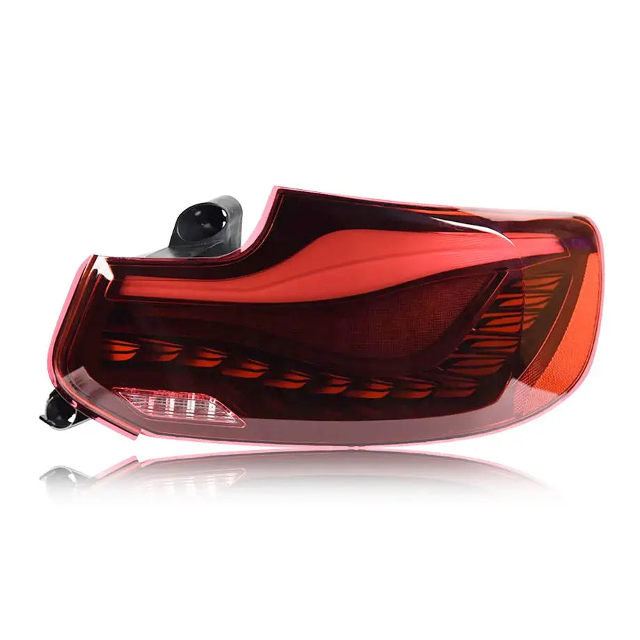 BM F87 M2 CS Style OLED Sequential Smoked Red Taillights