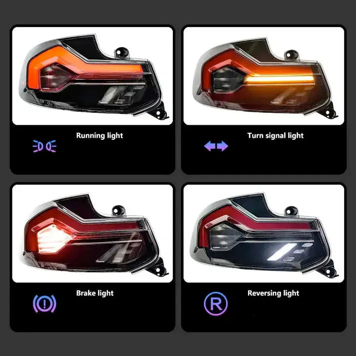BM F87 M2 GTS Style Sequential Smoked Black Taillights