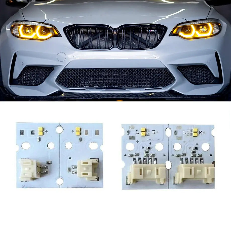 BM F87 M2 LCI (18-21) Lemon Yellow DRL LED Headlight Modules