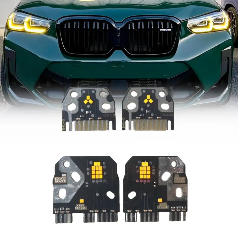 BM X-Series LCI (22-On) Lemon Yellow DRL LED Headlight Modules