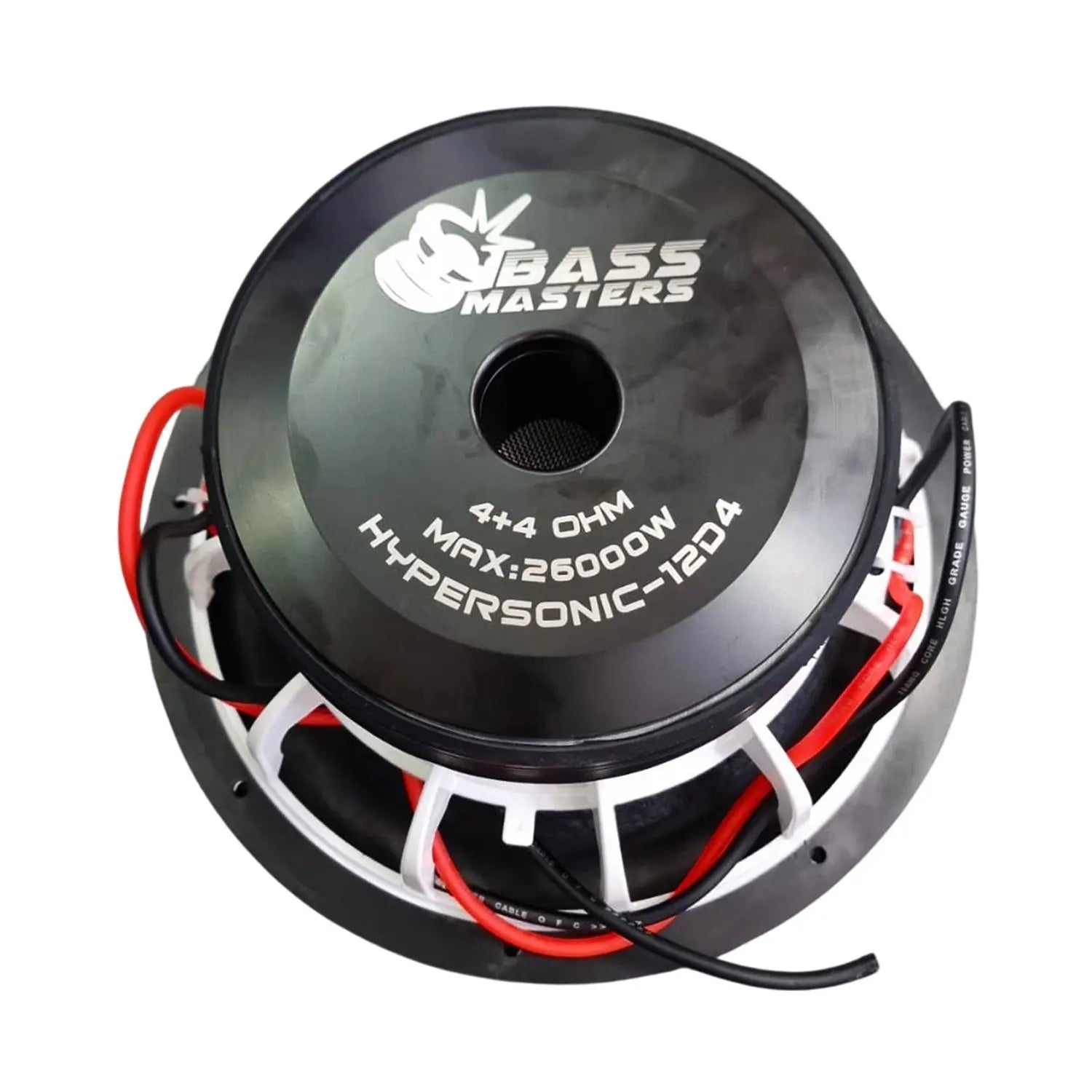 Bass Masters HyperSoniK-12D4 12" DVC D4 Subwoofer - 1800W RMS