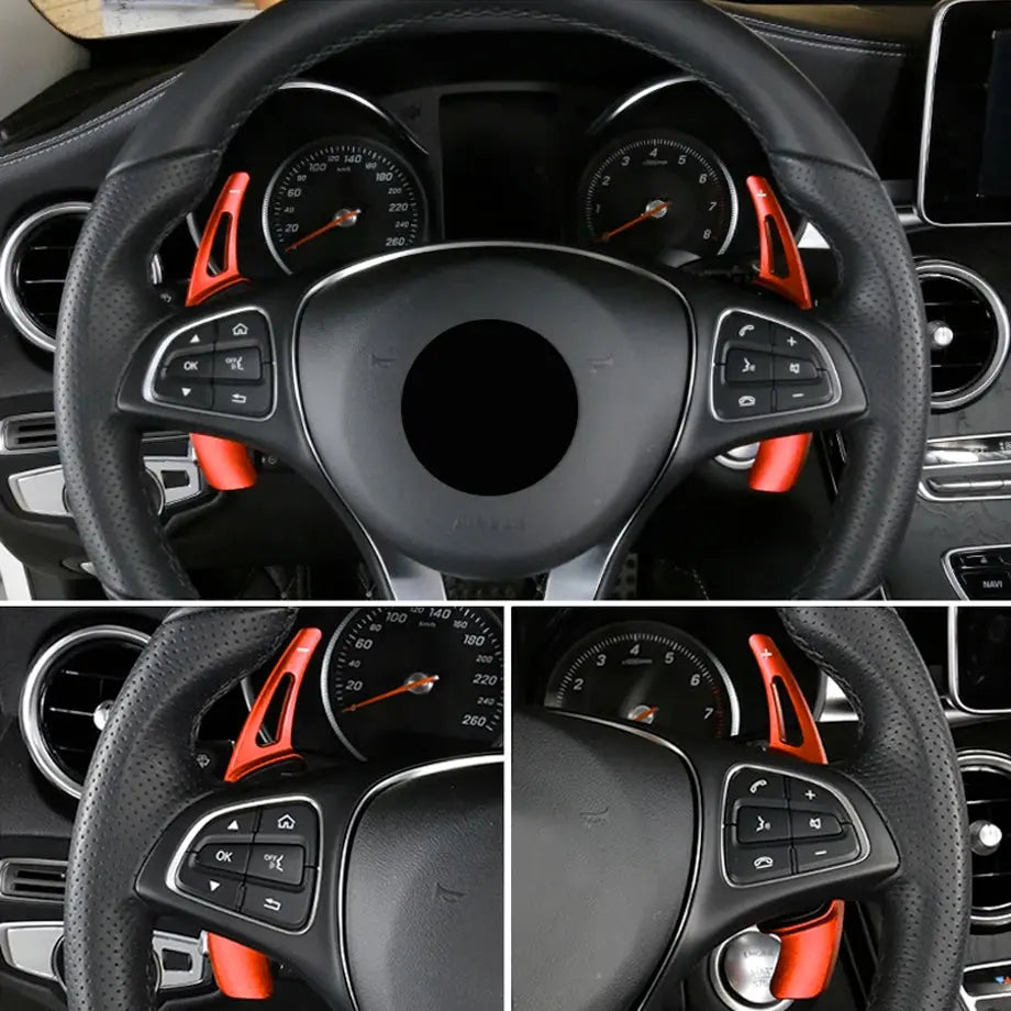 Benz C-Class Aluminium Paddle Shift Extensions